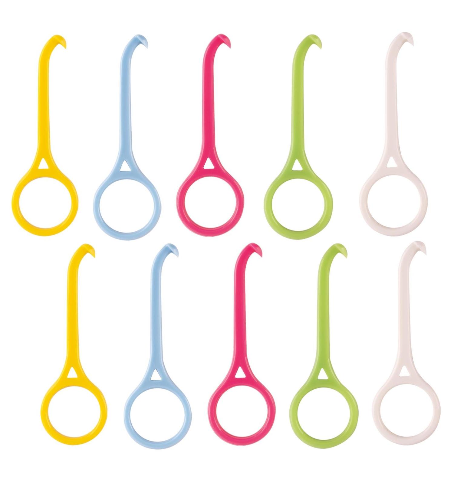 AWAVM 10-Piece Orthodontic Removal Tool Set - Braces Hook Invisible Braces Extractor Retainer & Braces Remover in Pink Blue Yellow White & Green - Buy Online on GoSupps.com