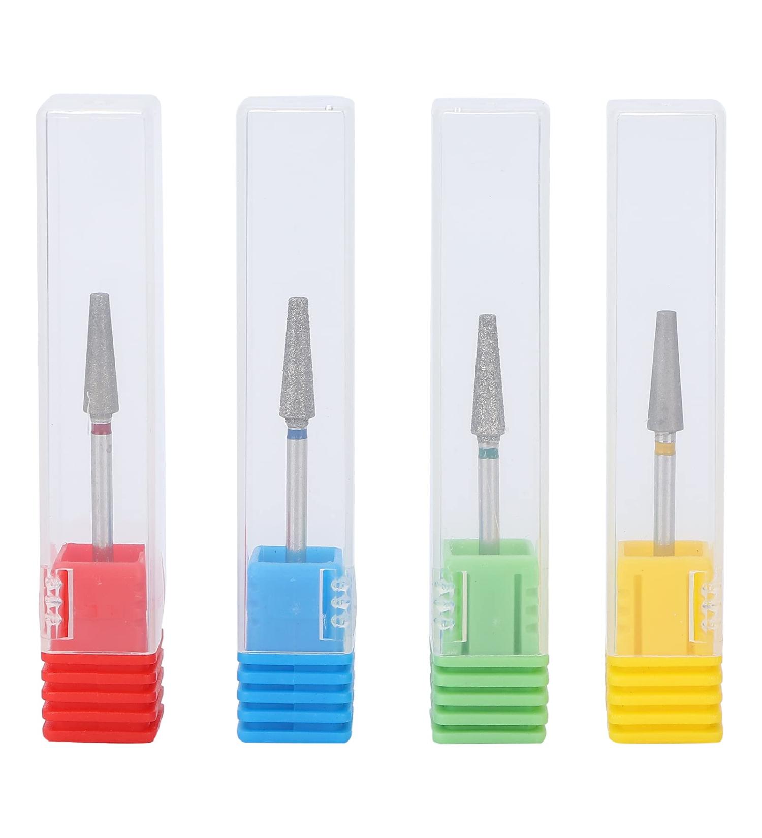 Professional 4pcs Nail Drill Set - Anggrek Manicure & Polishing Kit for Salon Quality Results - Buy Online on GoSupps.com