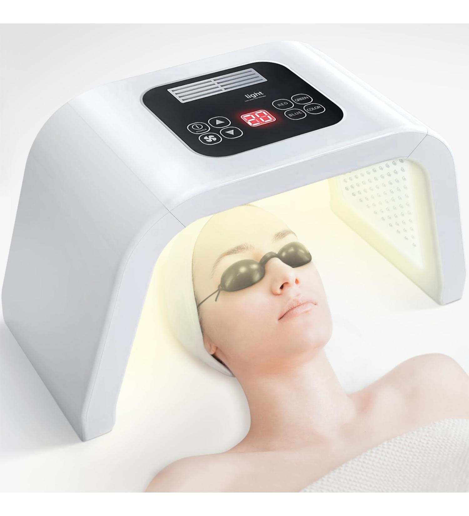 Red Light Therapy Face Mask - 7 Color LED Spa Equipment | International Shipping - Buy Online on GoSupps.com