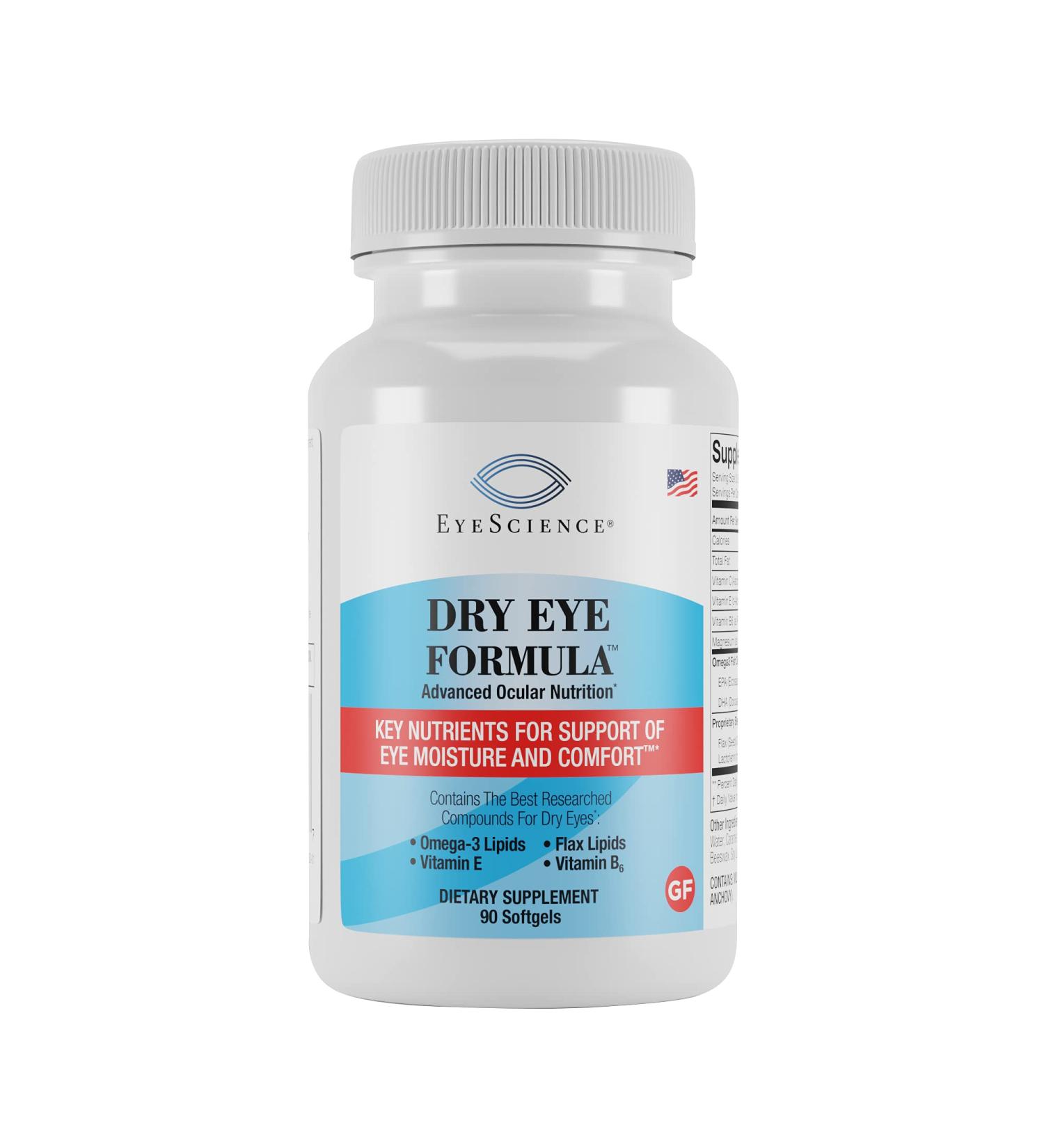 Dry Eye Formula | Advanced Ocular Vitamin (90 ct.) - Improve Eye Health - Buy Online on GoSupps.com