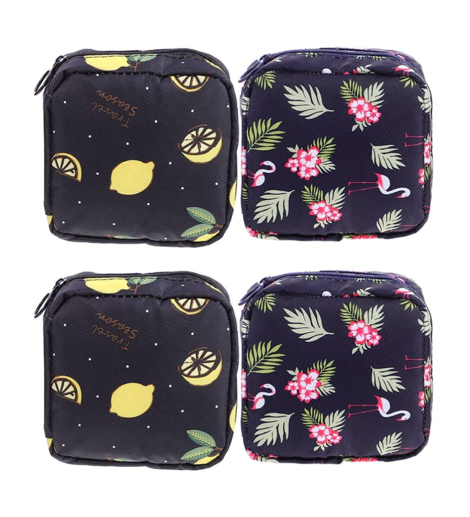 Fomiyes 4-Piece Storage Bag Set | Women's Period Bandages & Pad Holder | Travel Multifunctional Pocket Organizer - Buy Online on GoSupps.com