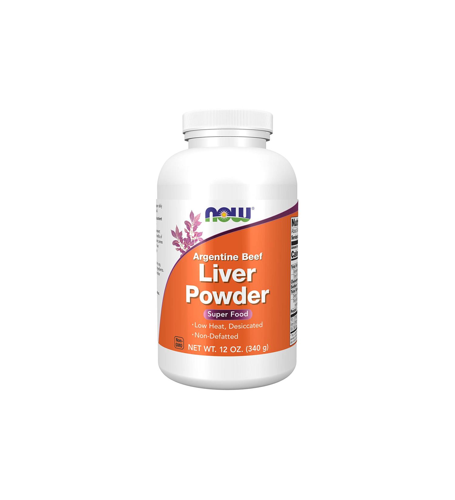 Now Foods Liver Powder 12 oz - Premium Nutritional Supplement for Liver Support - Buy Online on GoSupps.com