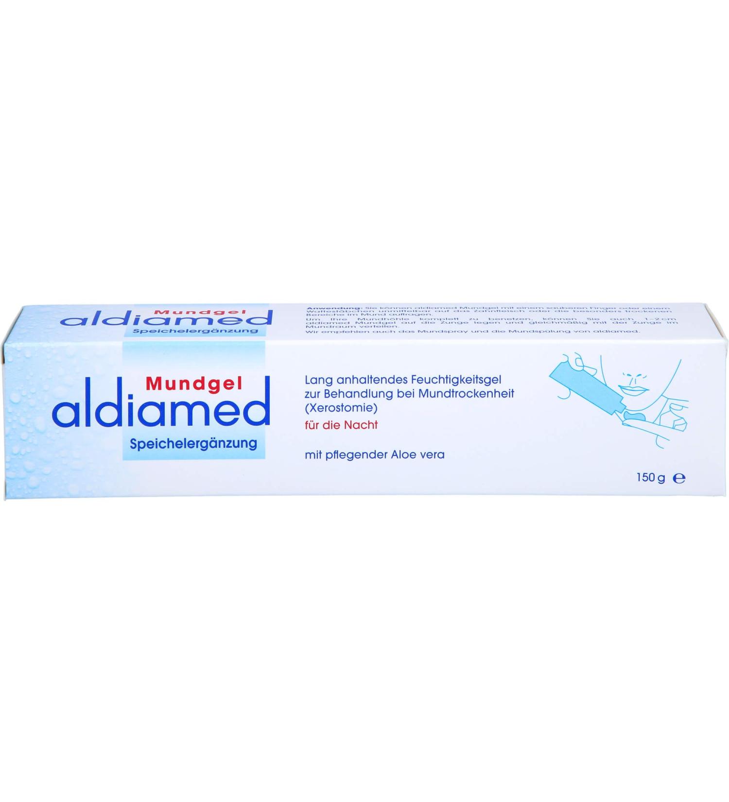 Buy ALDIAMED Mouth Gel for Saliva Supplementation 150g - Boost Oral Hydration & Comfort | Fast International Shipping - Buy Online on GoSupps.com