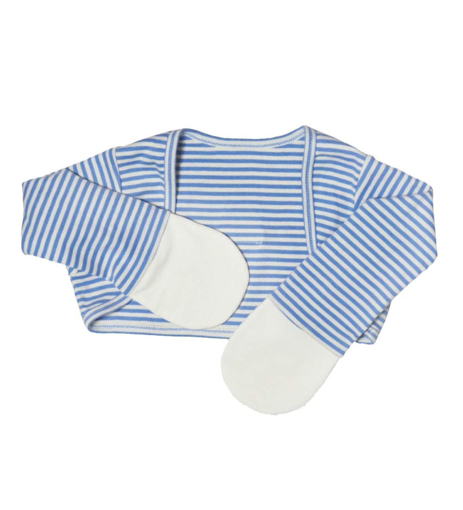 Zinc-Infused Mitten Sleeves for Kids with Eczema - 12 Months Blue | Edenswear - Buy Online on GoSupps.com