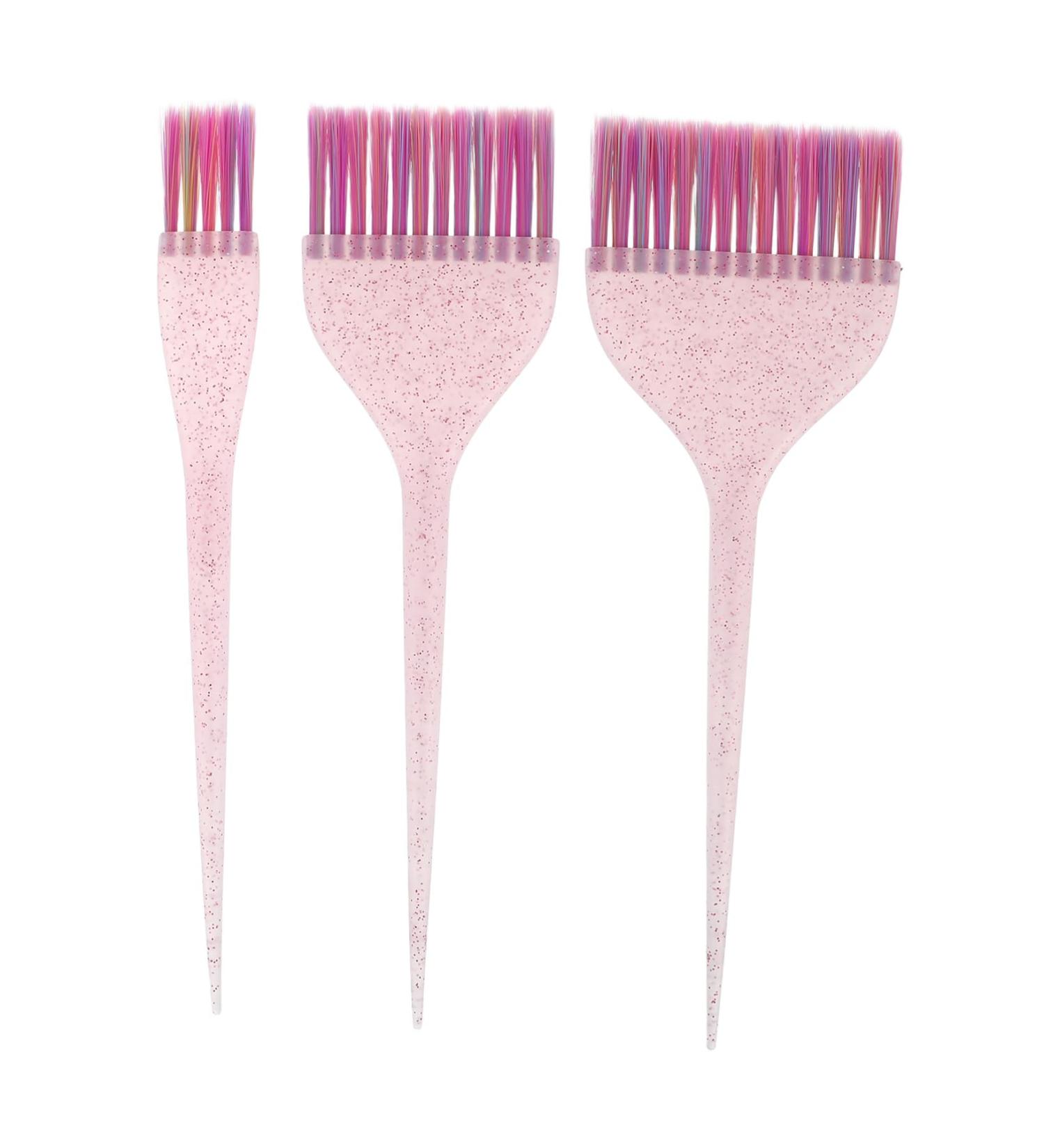 Lot de 3 Set de Pinceaux Applicateurs Longue Queue Paillet s Professionnels pour Coloration Capillaire Salon Taille Standard Usage D butants et Voyages Outils de Teinture Cheveux Pr cis - Buy Online on GoSupps.com