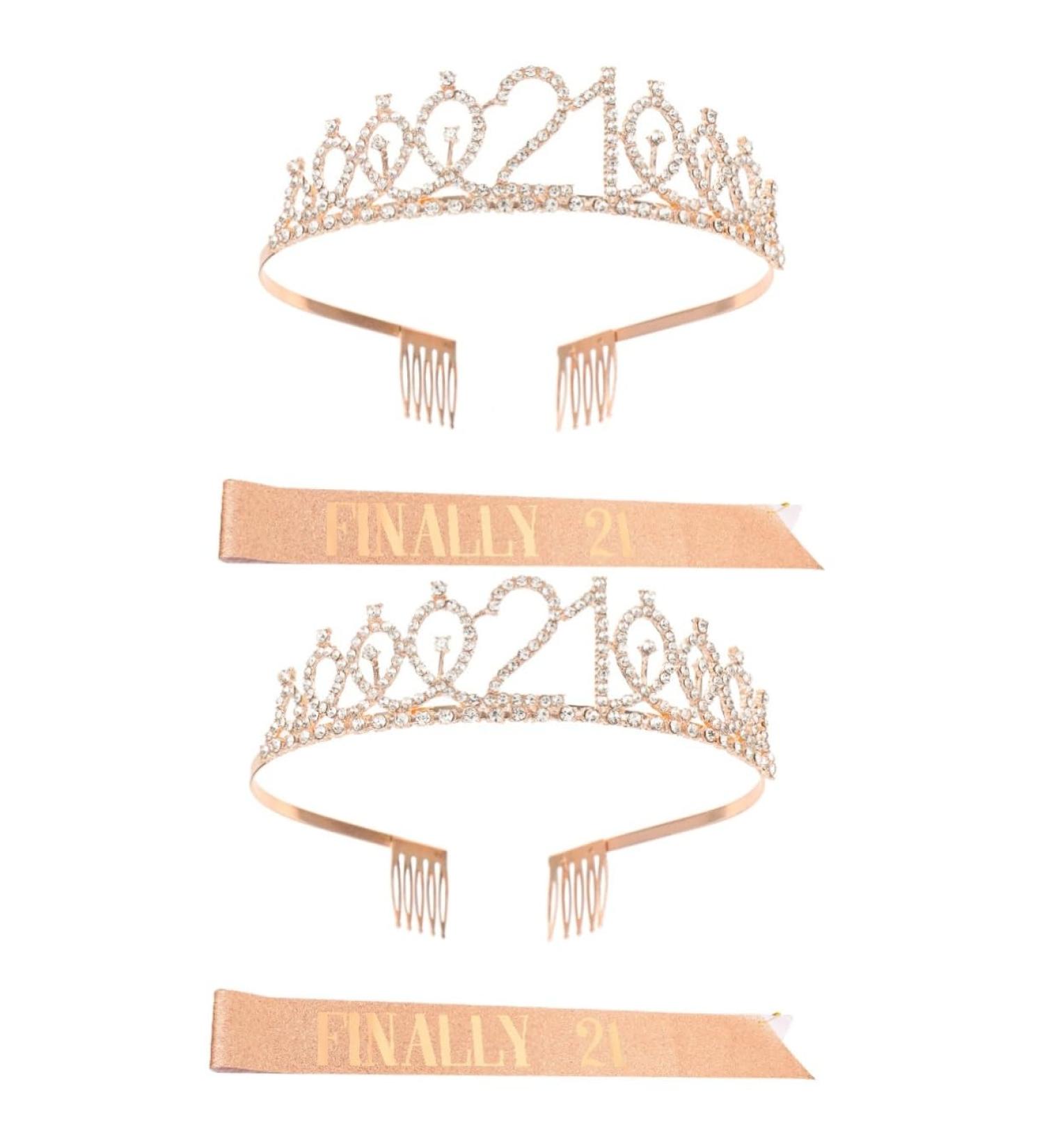 Beaupretty 2 Sets Party Decoration Party Favor Ornament Sash Birthday Party Supplies Birthday Party Sash Cloth Sash Adornment Sash Party Decor Sash Party Girl Sash - Buy Online on GoSupps.com