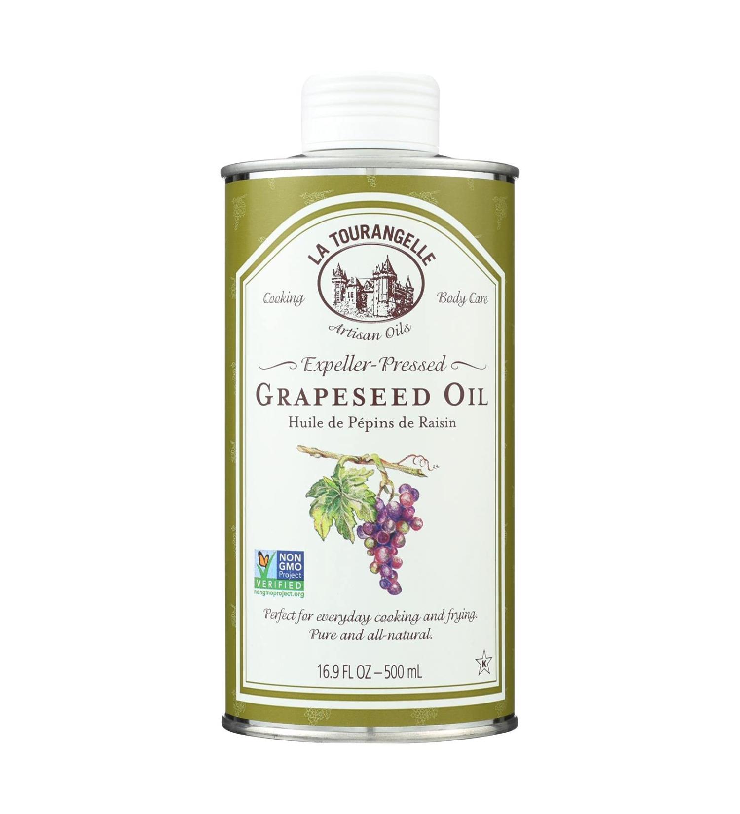Buy La Tourangelle Expeller-Pressed Grapeseed Oil 16.9 fl oz - Premium Cooking Oil - Buy Online on GoSupps.com