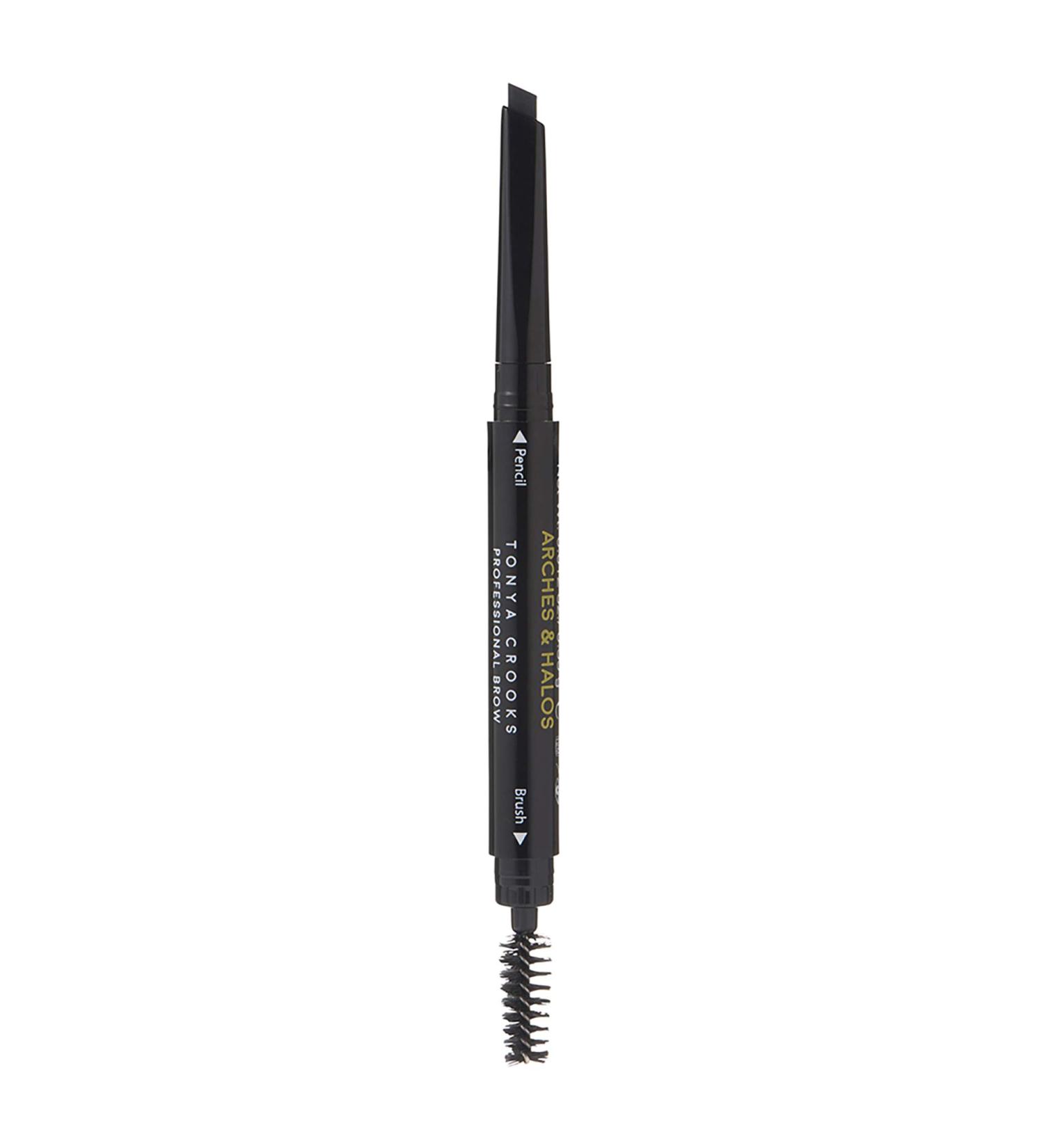 Arches & Halos Angled Brow Shading Pencil - Double Sided Eyebrow Filler - Charcoal - 0.012 oz - Buy Online on GoSupps.com