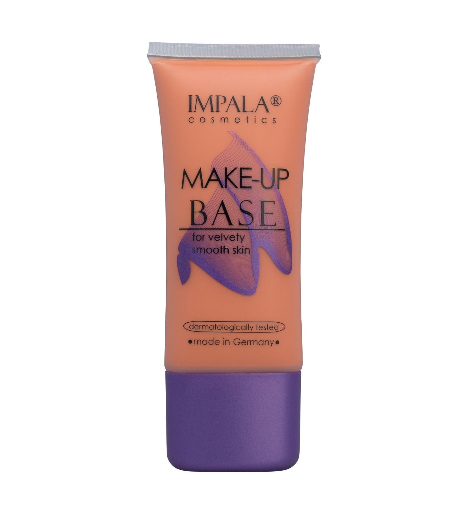 Impala Apricot Make-Up Primer No. 4 | Perfect Finish Oil-Free for Greasy & Combination Skin | 30 ml - Eliminate Shine & Redness - Buy Online on GoSupps.com