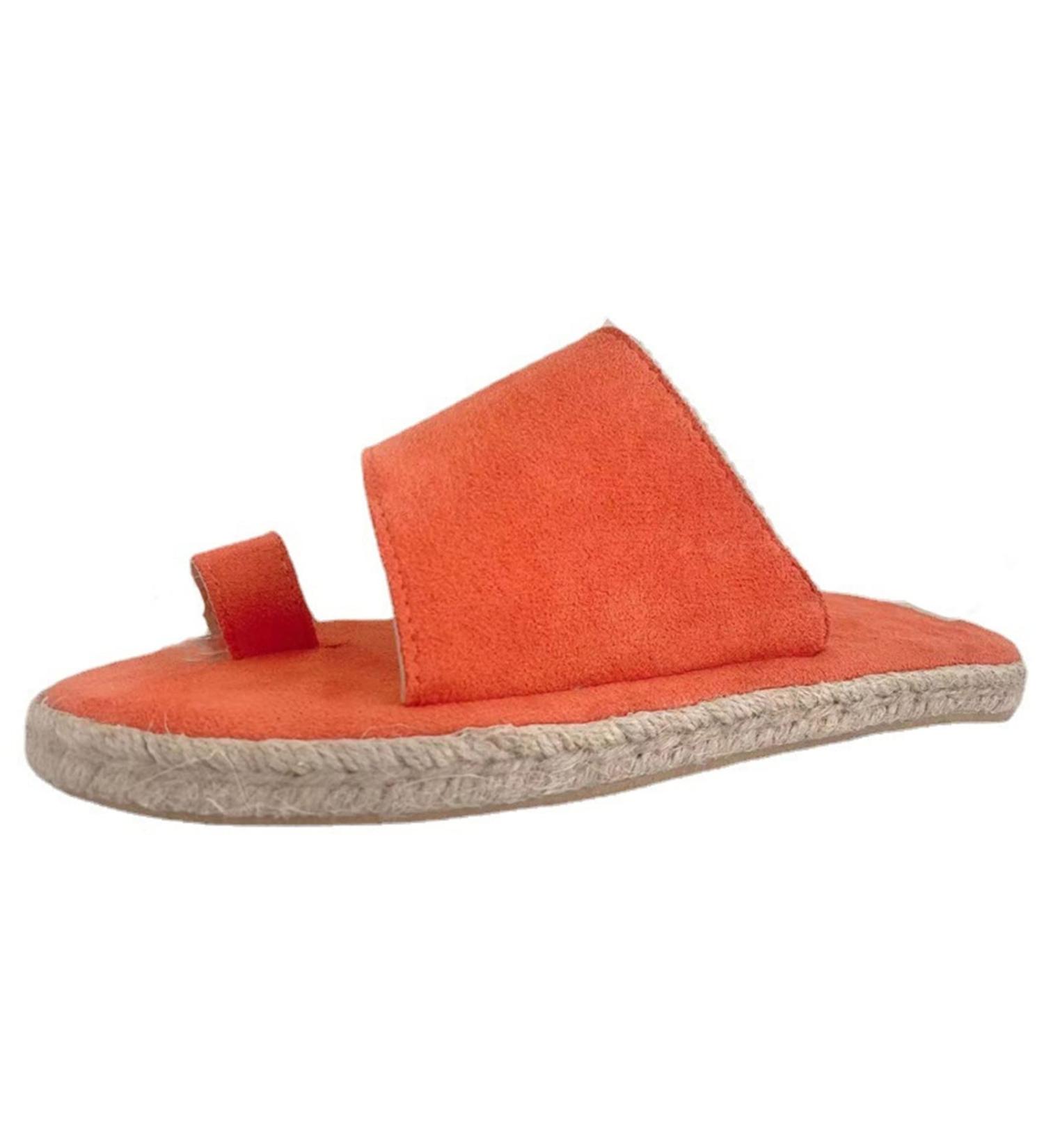 WCXTY Summer Bunion Splints Sandals for Women - Comfortable Lightweight Orthopedic Slippers for Plantar Fasciitis, Beach Flip Flops (Orange, Size 9) - Buy Online on GoSupps.com