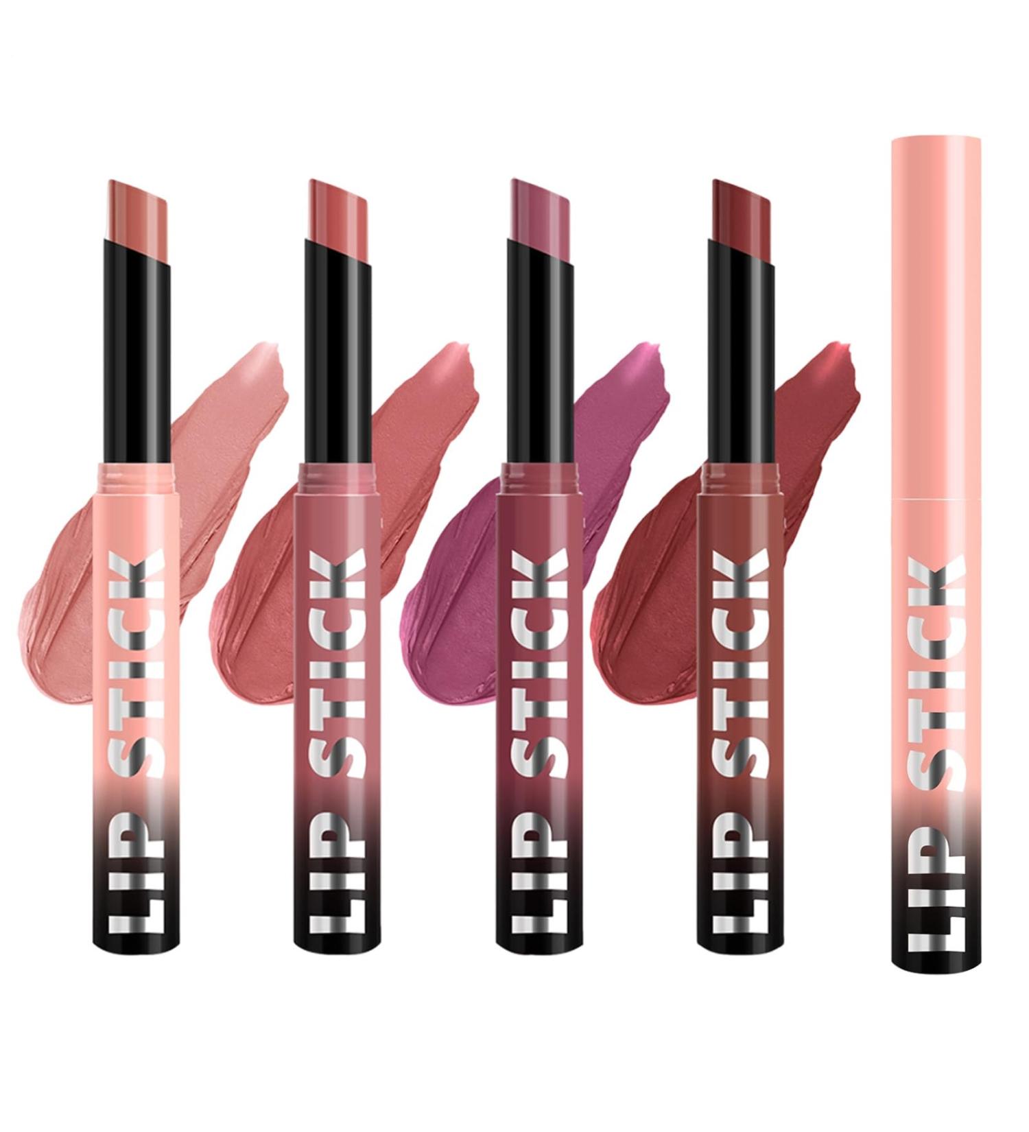  Yulokdwi Women's Lipstick | Velvety Matte Shine Moisturizing Water-Resistant | 4X Hydration Lightweight and Water-Resistant for Parties Outdoor Events Weddings and More - Buy Online on GoSupps.com