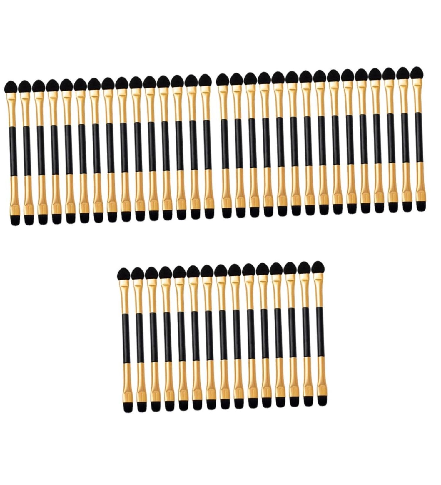 FOYTOKI 45 Pcs Eye Shadow Brush Makeup Supply Double Sided Makeup Brush Mini Accessories Mini Makeup Plastic - Buy Online on GoSupps.com