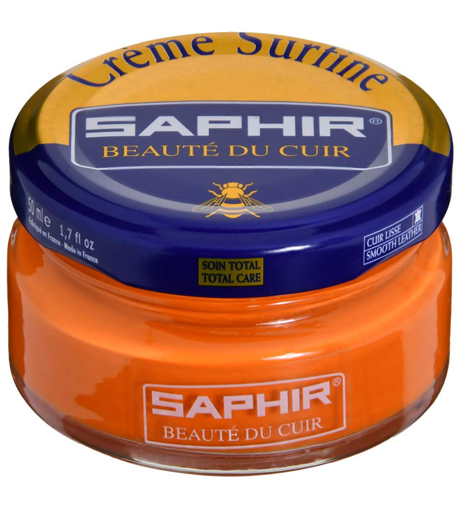 SAPHIR Cream Surfine Shoe Polish 50 ML (52) Orange