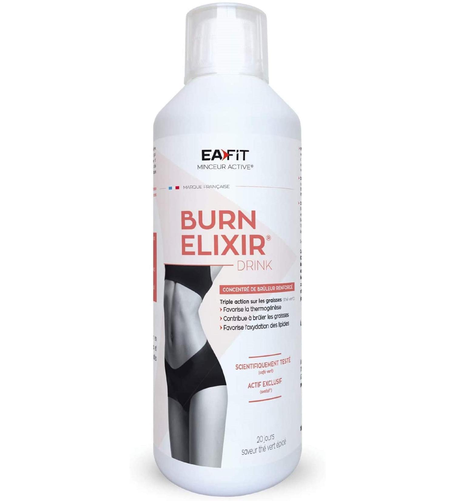 EAFIT Slimming Ultra Slim Burner - Wellness Dietary Supplement - Slimming and Anti-Retention Formula for Natural Weight Loss and Body Sculpting - Made in France - Fruity Flavor - 500 ml - Buy Online on GoSupps.com