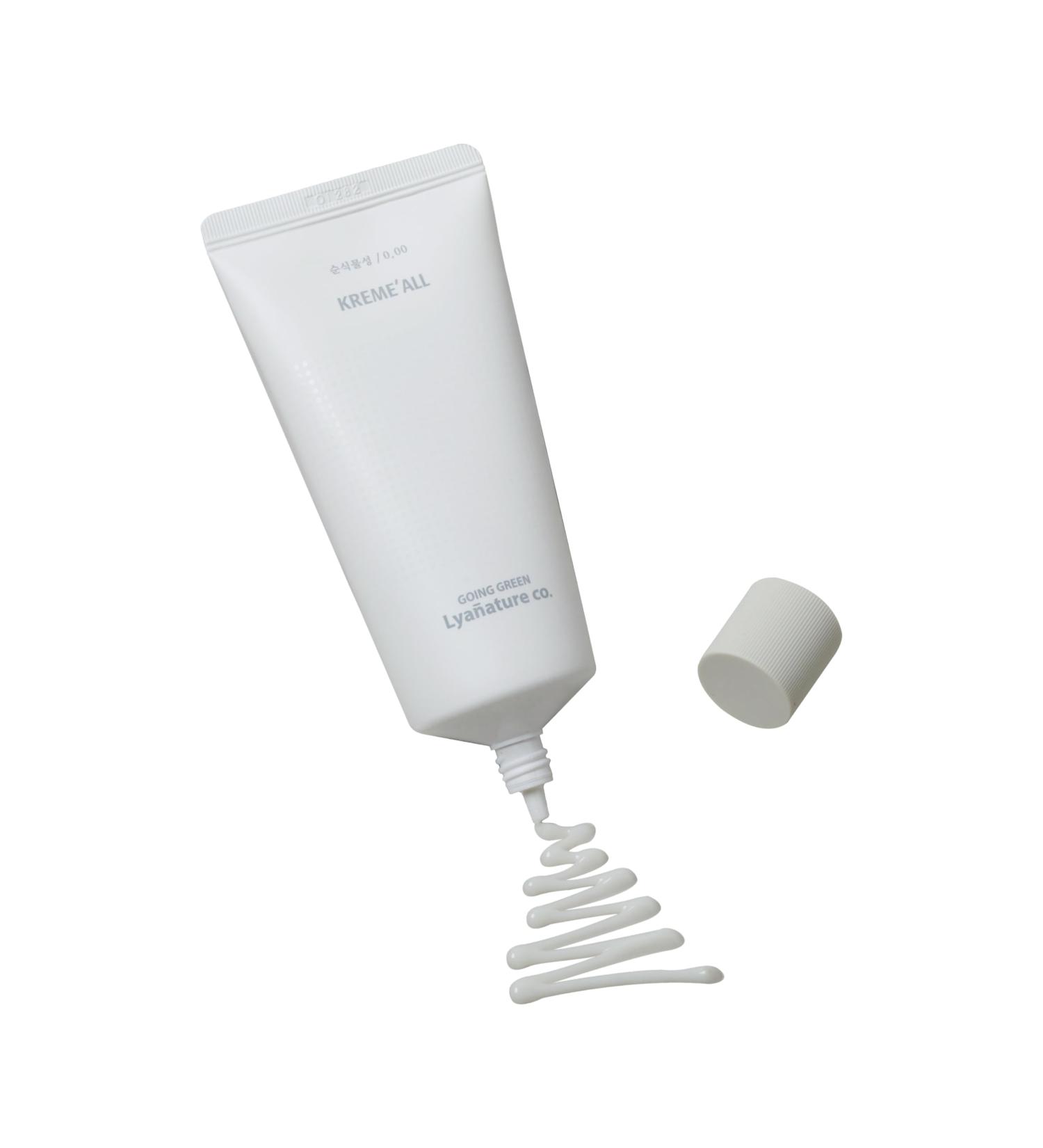 Lyanature KREME' ALL Korean Organic Face Cream & Lotion All-in-One Moisturizer for Dry Skin Deep Hydration Nourishing & Soothing Care Non-Toxic Skincare (2.82 fl oz / 80g) - Buy Online on GoSupps.com