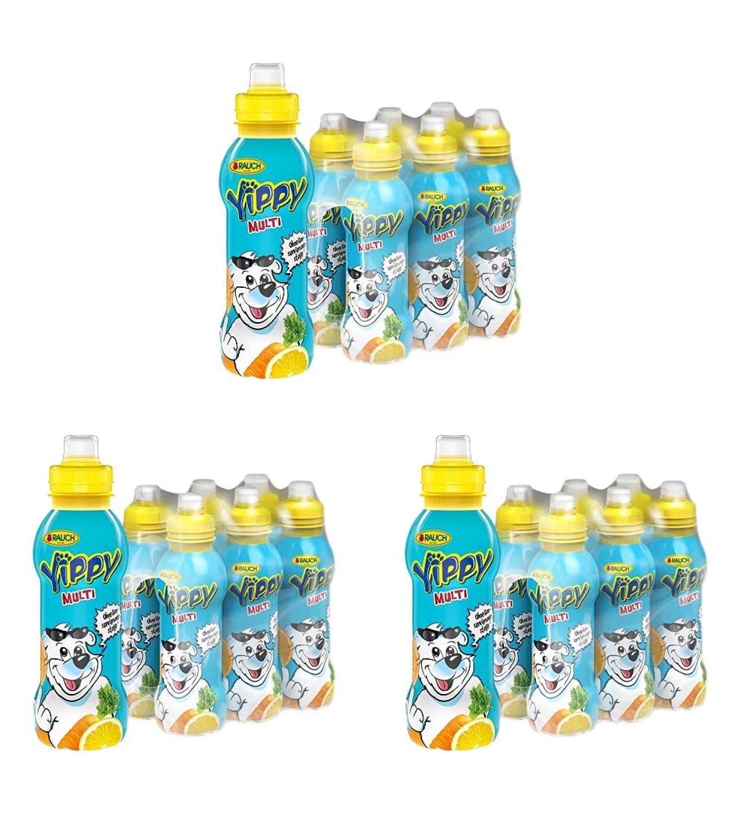 Rauch Yippy Multi 18-pack - 6 x 330 ml Disposable Juice Boxes for Kids | International Shipping Available - Buy Online on GoSupps.com