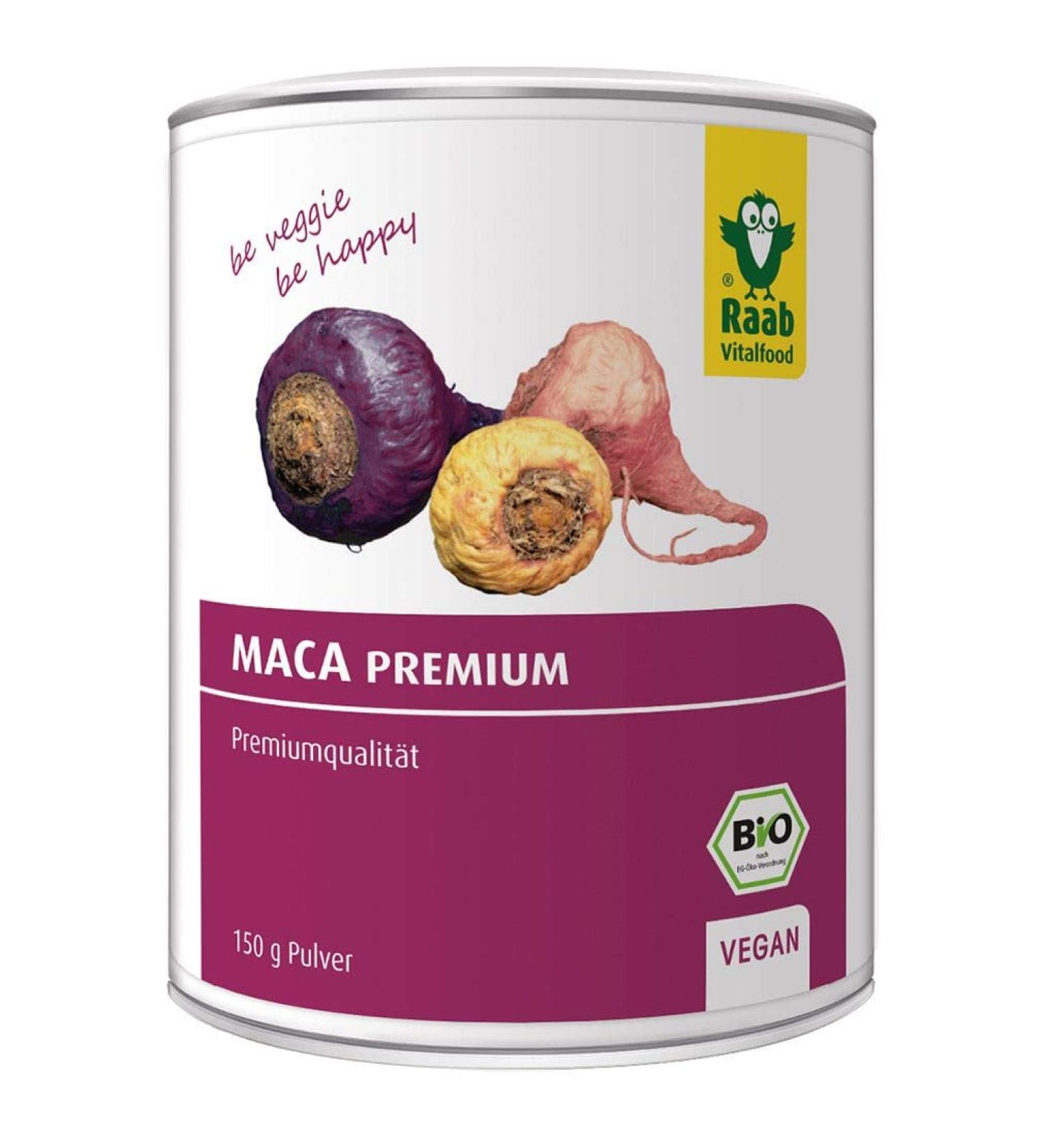 Buy Raab Vitalfood Organic Premium Maca Powder - 100% Raw Maca Roots from Peru 150g Pack for Boosted Health & Vitality - Buy Online on GoSupps.com