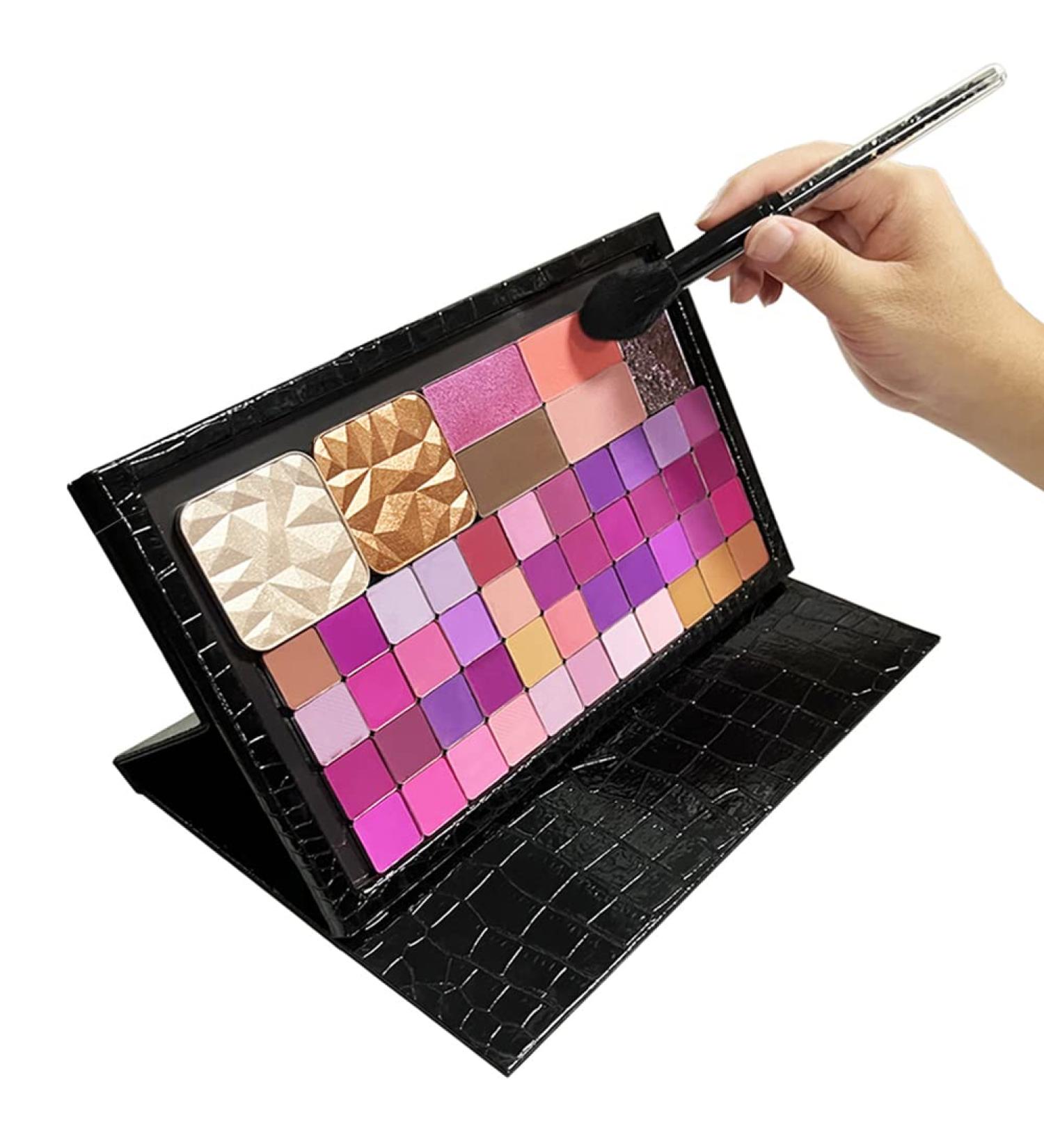 SZDYM Portable iPad Style Magnetic Palette - Holds 60pcs 26mm Pans - Large Empty Standable Design - Black - Buy Online on GoSupps.com