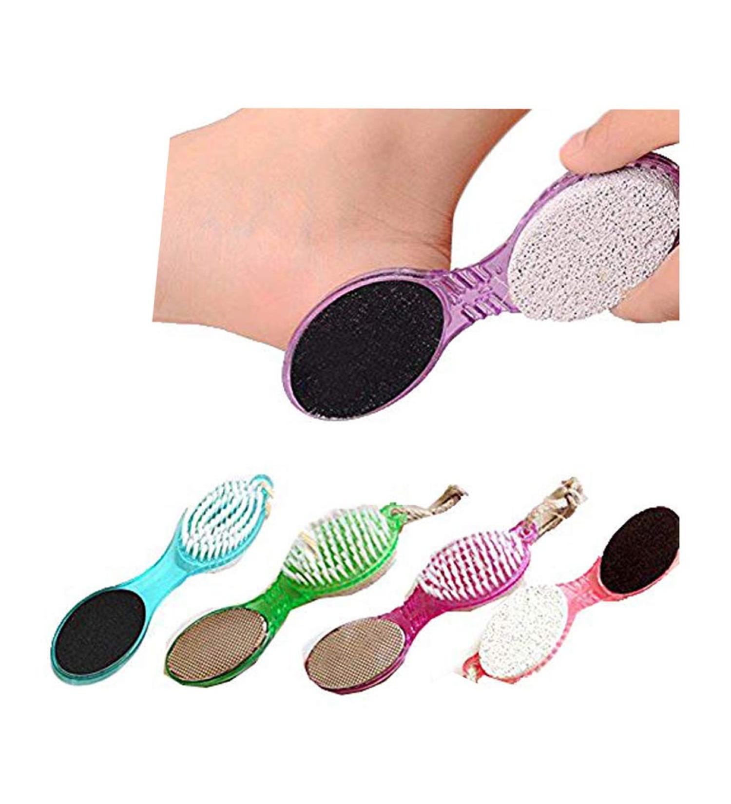 4 en 1 Naturel Double Face Meule Pierre Pied Brosse Callus Remover Pied fichier callosit s Pierre de meulage Outil de p dicure exfoliante pour Gommage Peaux mortes - Buy Online on GoSupps.com