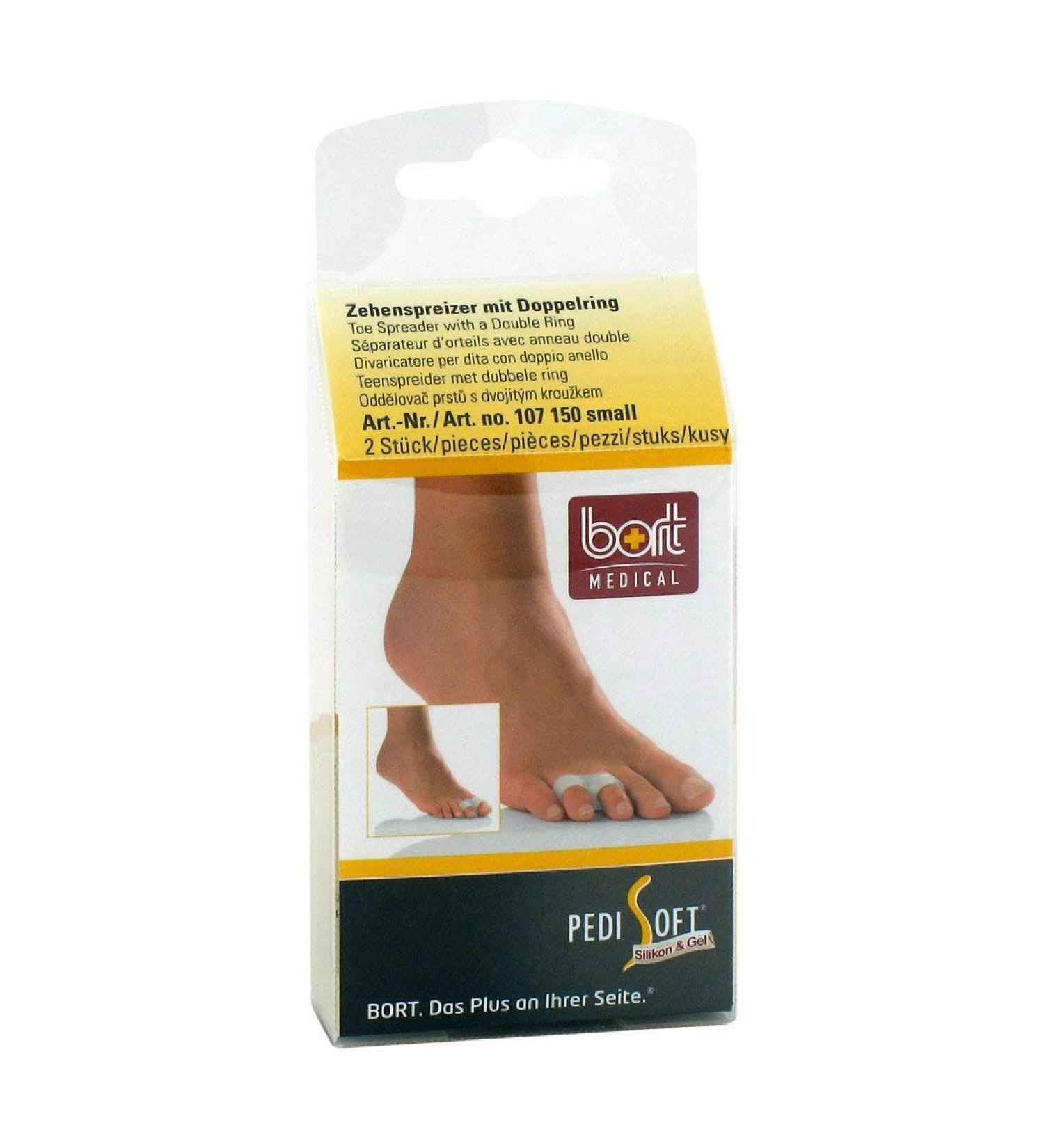 BORT PediSoft toe separator with double ring small 2 pcs