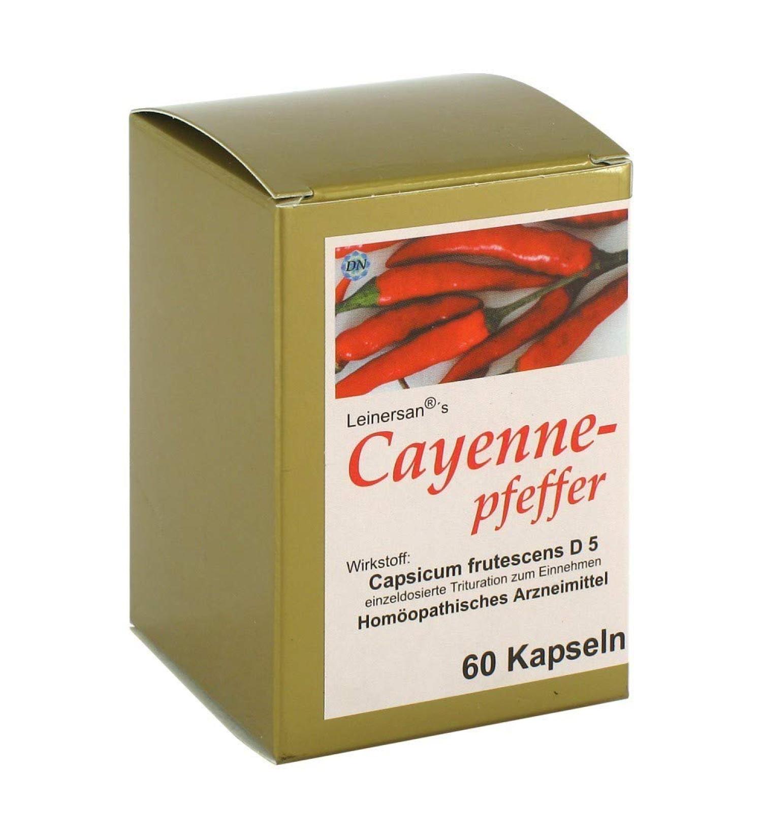 Cayenne pepper capsules