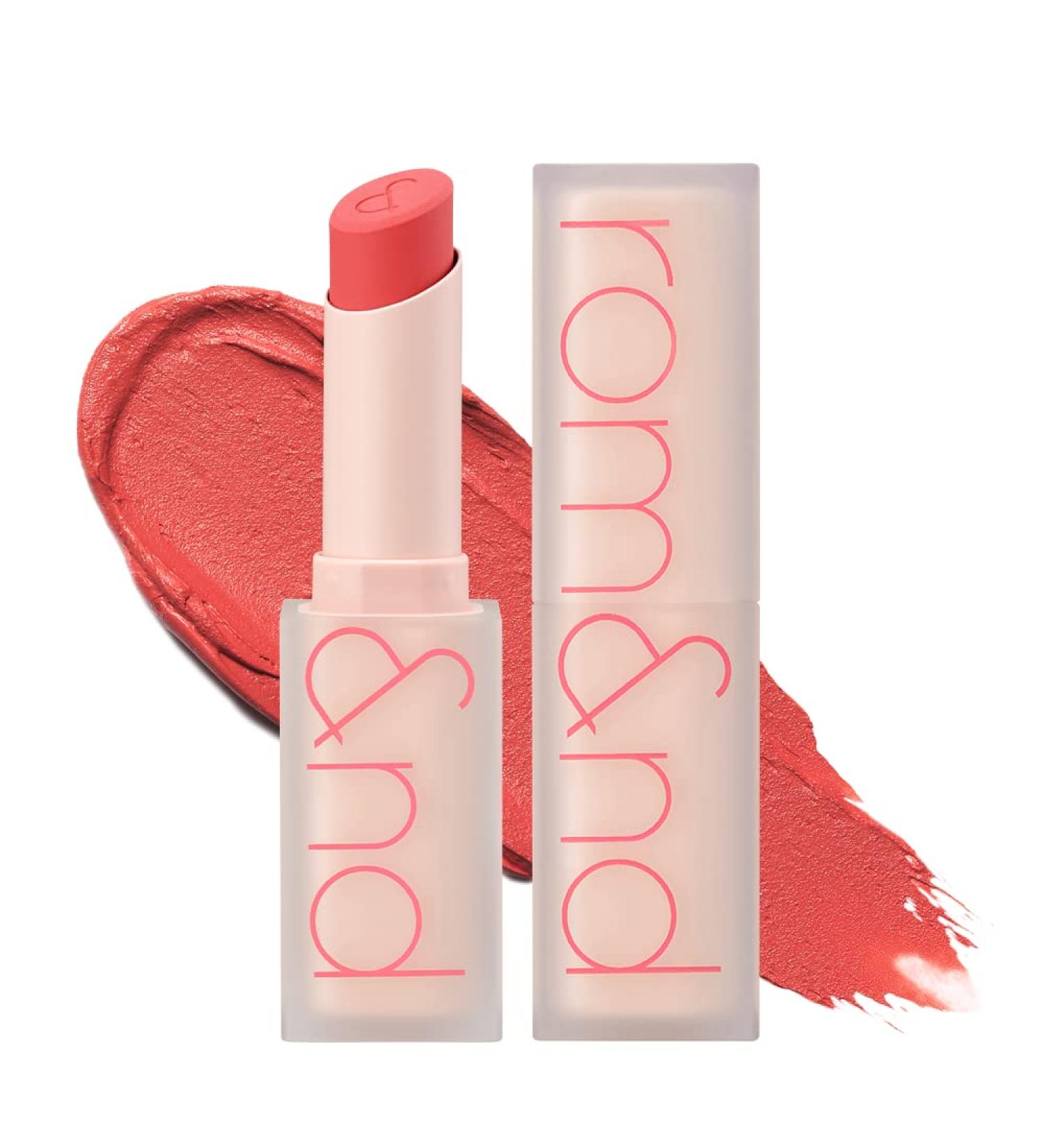 rom&nd Zero Matte Lipstick 3g - 08 ADORABLE | Intense Color | Long-Lasting | Weightless Matte Finish - Buy Online on GoSupps.com