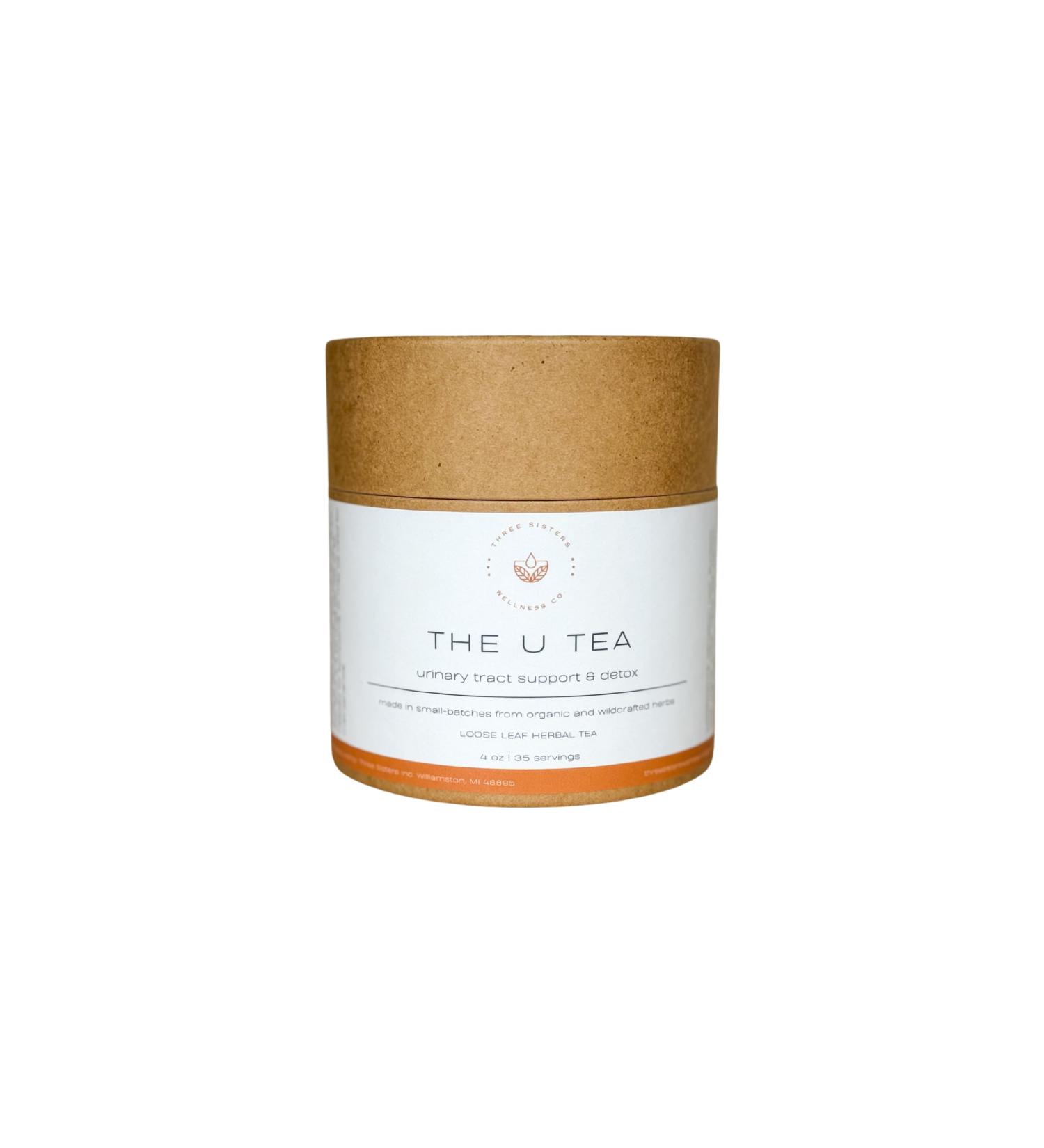 Buy Organic Detox Tea - U Tea for Urinary Tract Health Bladder Support & Kidney Detox | Natural UTI Relief - Buy Online on GoSupps.com