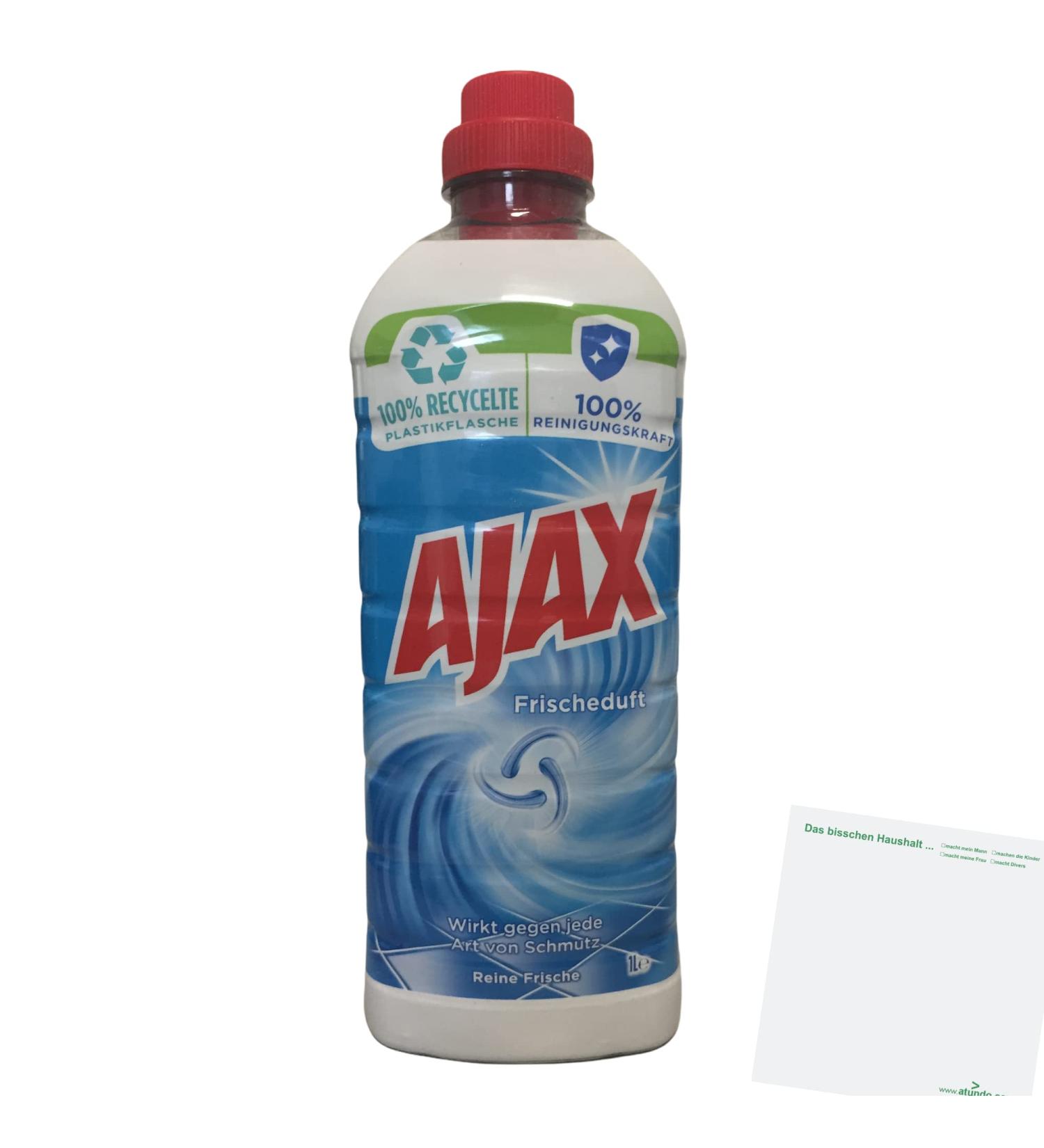 Ajax Universal Cleaner Fresh Scent (1 L Bottle) + usy Block