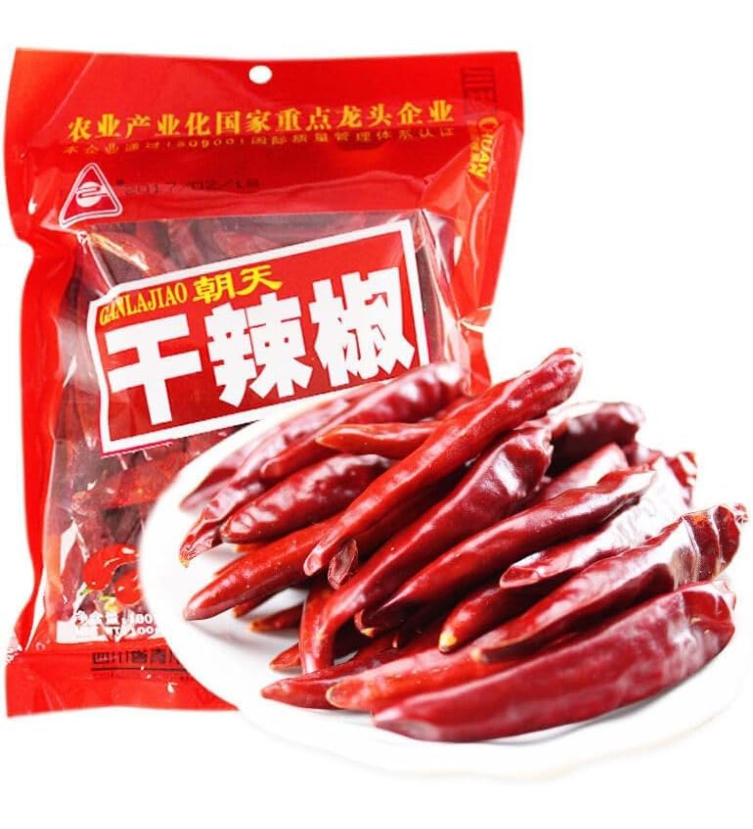 Dried chili pepper stir-fry seasoning crispy spicy snacks (100/200/500g) pepper red chili sauce side dishes and vegetables Chinese special dipping sauce Spicy snack ingredients (100g) 1 Count (Pack of 1) - Buy Online on GoSupps.com