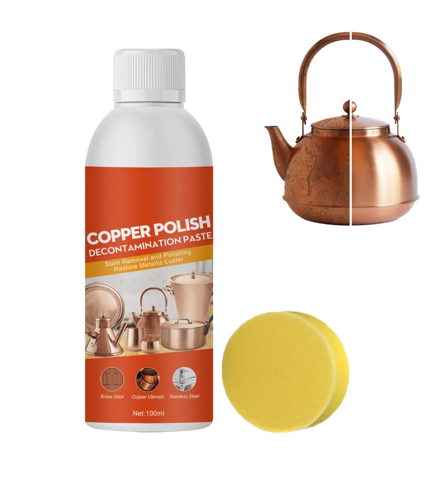 Brass Brass Cleaner Brass Cleaner and Polish Copper Cleaner and Polish Brass Cleaner and Polish Spray Copper Cleaner and Polish for Pots and Pans (1 Pcs) - Buy Online on GoSupps.com
