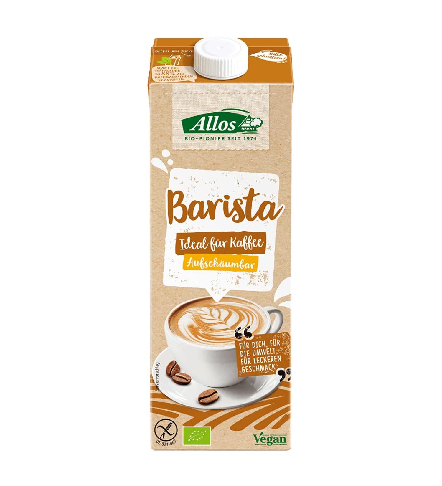 Allos Organic Soya Barista Drink 12-pack (12 x 1 L)
