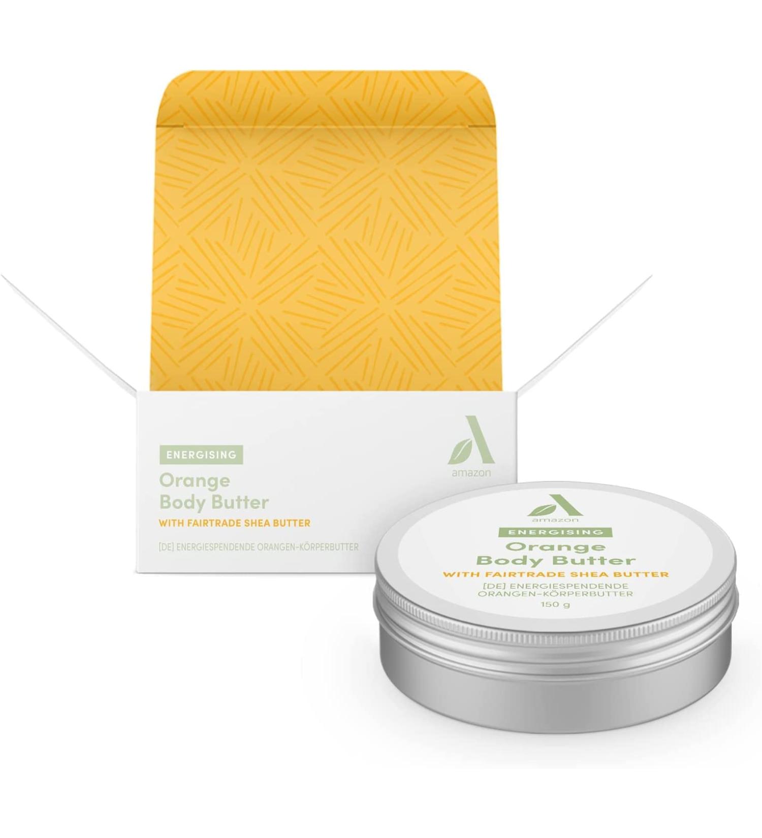 Amazon Aware Energizing Body Butter with Orange Organic Aloe Vera and Fair Trade Shea Butter 150g - Buy Online on GoSupps.com