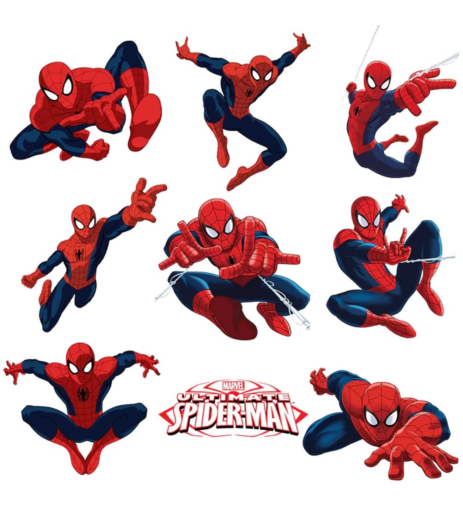 Red Spider Wall Stickers - Fun Kids Wall Decor | Easy to Apply and Remove - Buy Online on GoSupps.com