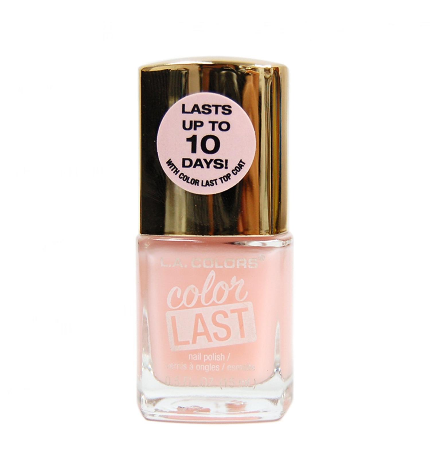 L.A. COLORS Color Last Nail Polish Memoir 0.50oz (CNP75) - Long-Lasting Nail Polish - Buy Online on GoSupps.com