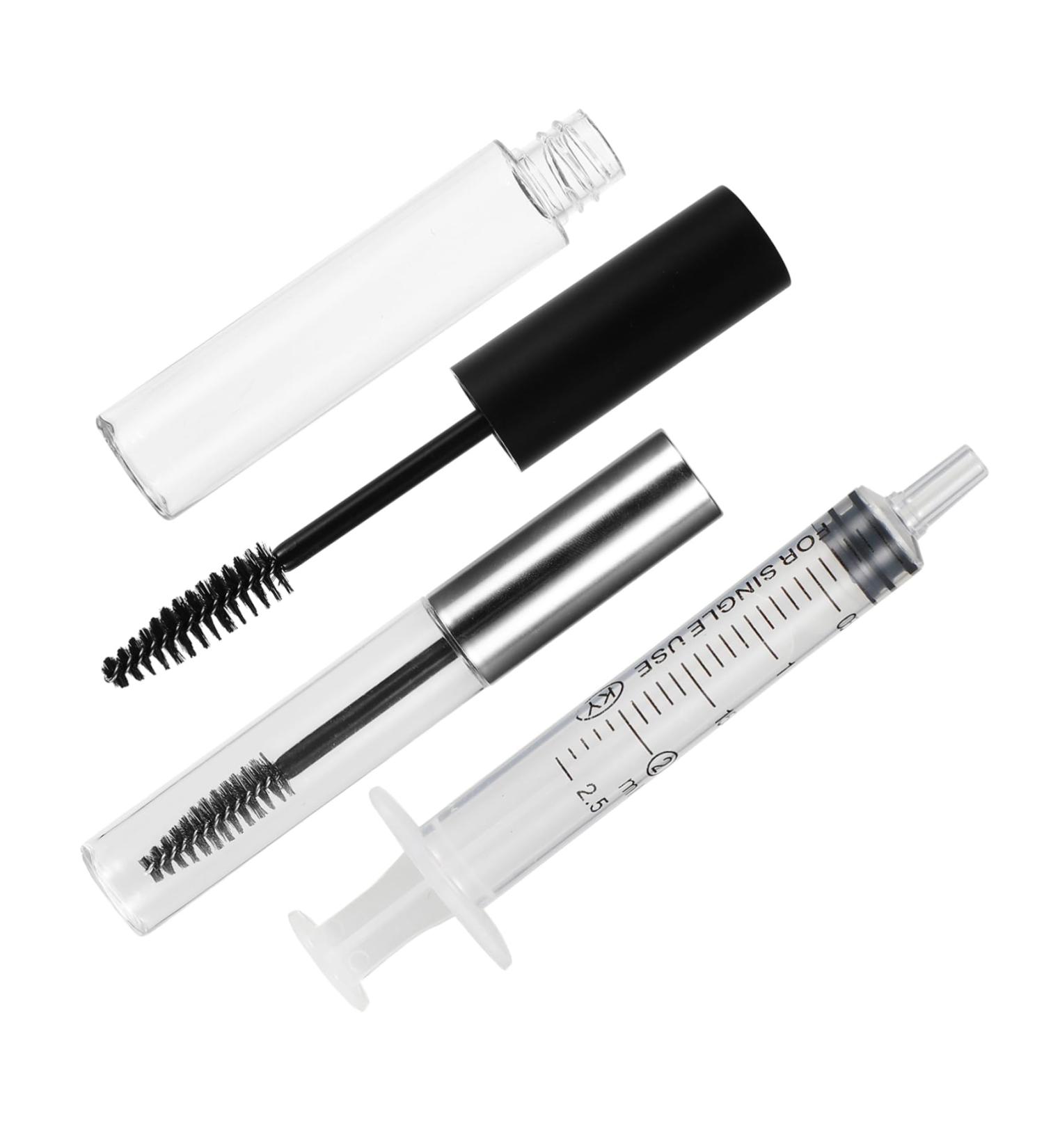 BELLIFFY 12pcs Mascara Tube Eyelash Cream Tube Empty Eyelash Tube Lash Kits Empty Eyeliner Tube Clear Plastic - Buy Online on GoSupps.com