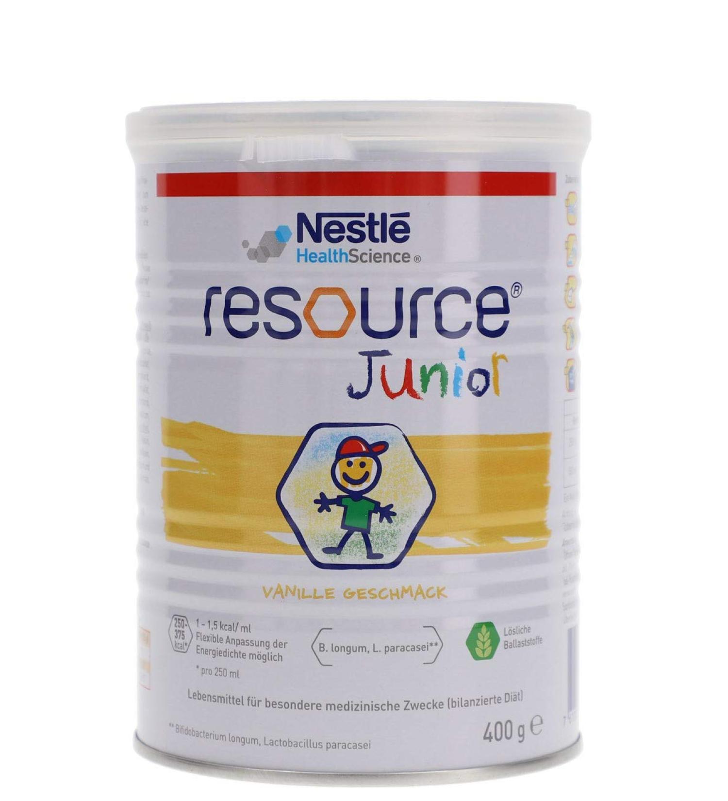 Resource Junior normal calorie liquid food powder - 400g can