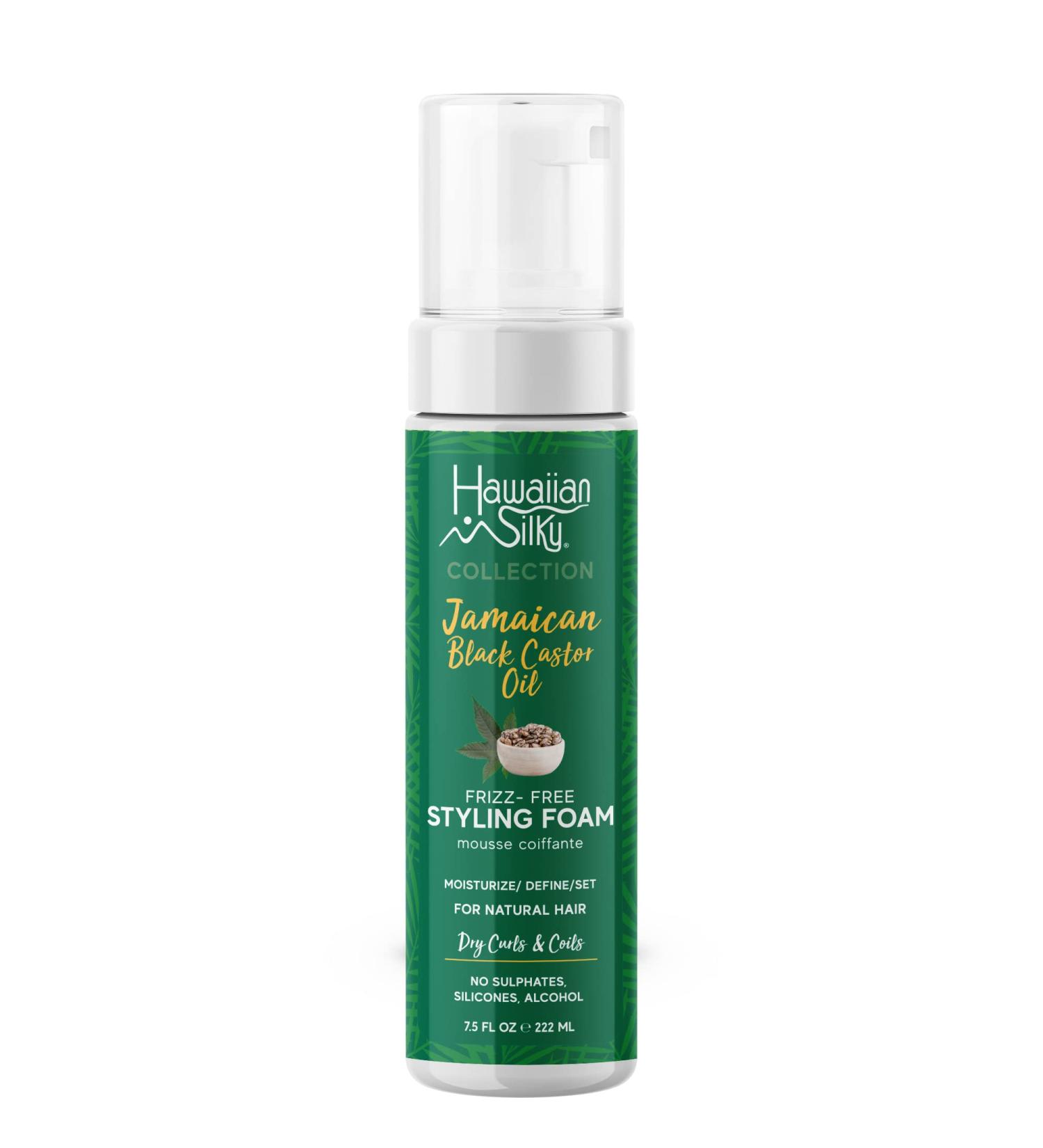 Jamaican Black Castor Oil Frizz-Free Style Foam - Smooth and Manageable Hair - Buy Online on GoSupps.com