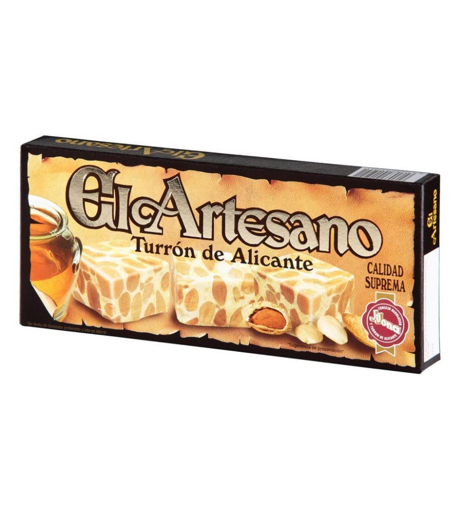 El Artesano Turron de Alicante (Hard) 250 g