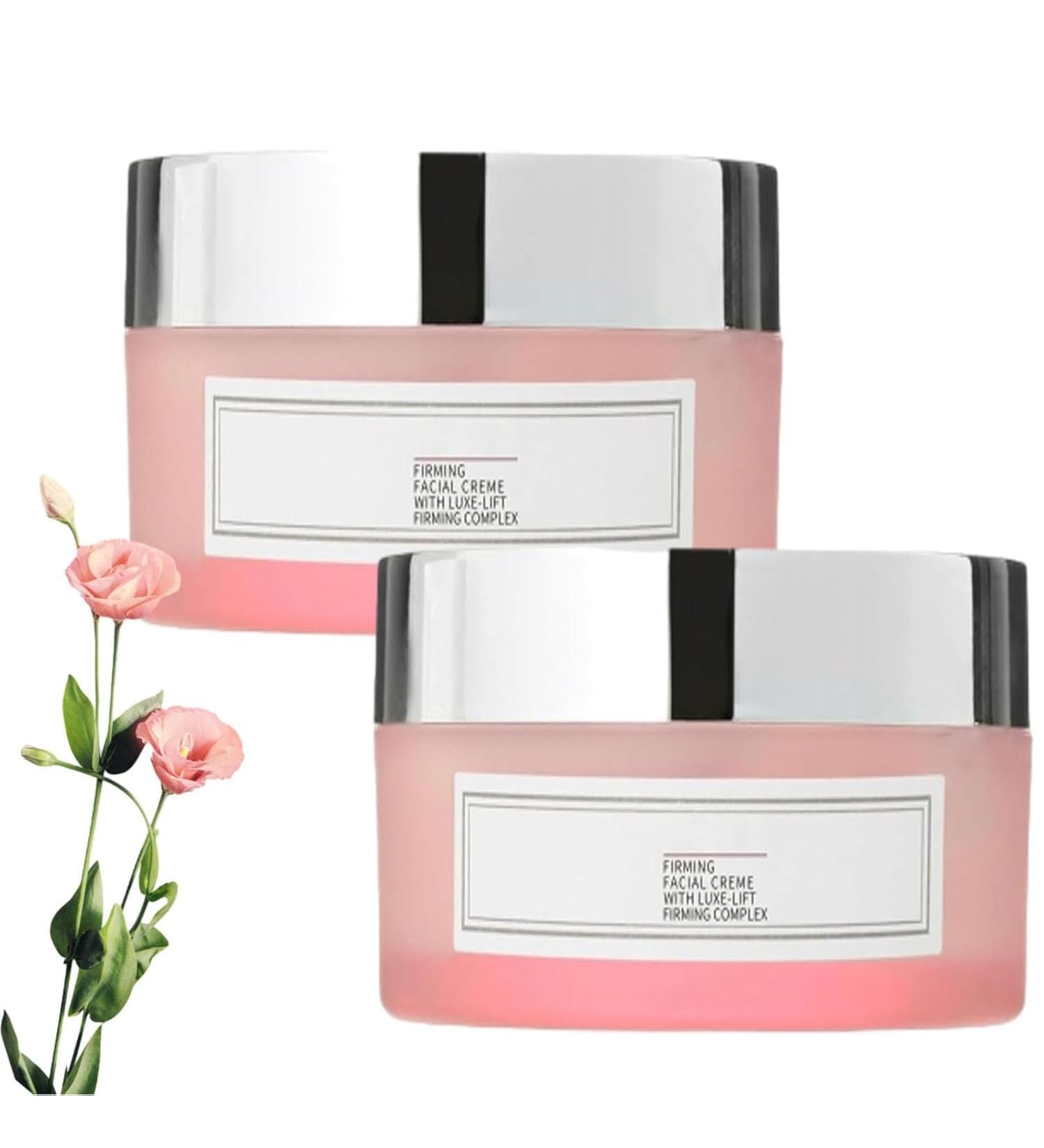 FLLUOUZH Champagne Lift Firming Facial Creme Champagne Lift Firming Facial Moisture Cream Temporary Skin Tightener for Face and Neck Deep Hydration & Smoothing 2 PCS - Buy Online on GoSupps.com