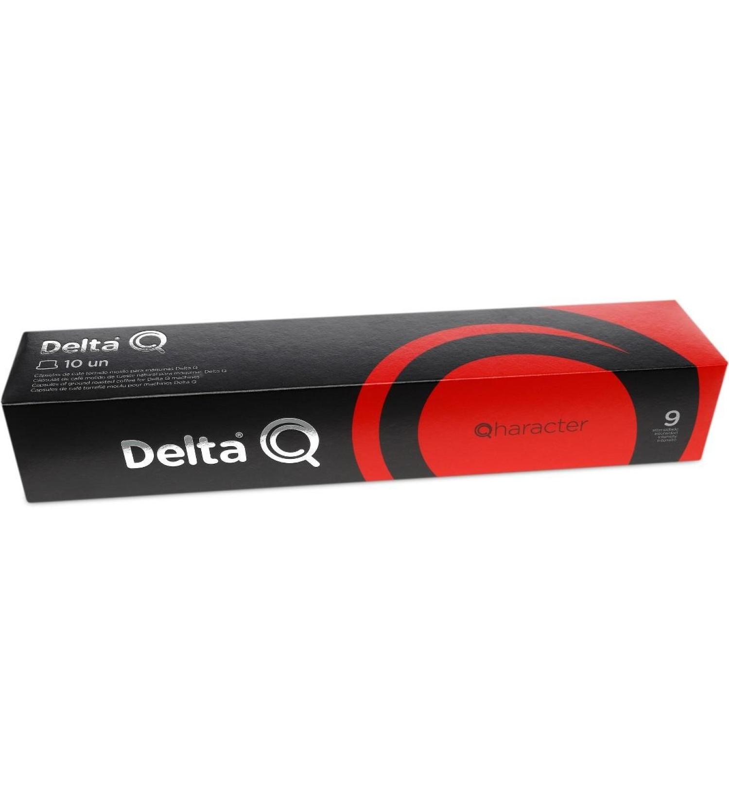 Delta Q09 Coffee capsules Qharacter (10 x Caps) - Buy Online on GoSupps.com