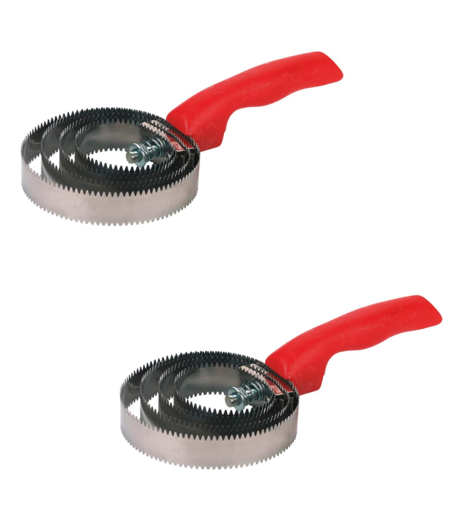 Kerbl Metal Spiral Curry Comb | Twin Pack | 2 Pieces | For Grooming | Can Help Massage Horse Skin - Buy Online on GoSupps.com