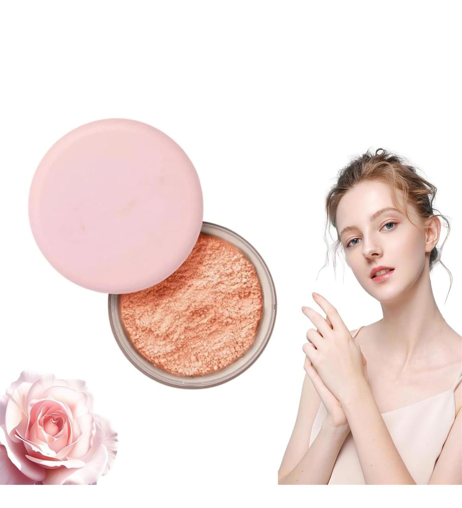 Blurring setting powder ultra pink Pink setting powder Blurring powder Pink setting powder blurring setting Waterproof setting powder Pink blurring powder for all skin tones (C 1 Pcs) C 28.35 g (Pack of 1) - Buy Online on GoSupps.com