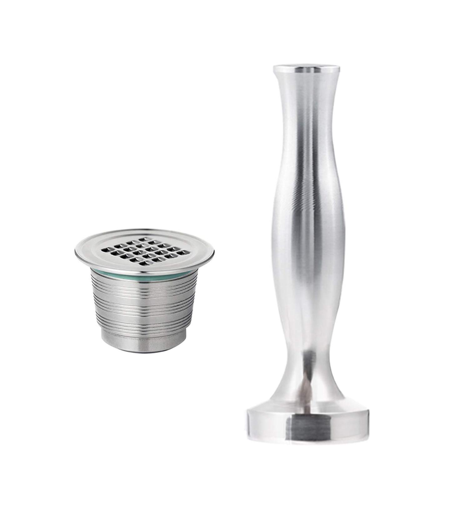 Reusable Coffee Capsules 304 Stainless Steel K Cup Coffee Brewers Replacement for Espresso Hines - Buy Online on GoSupps.com