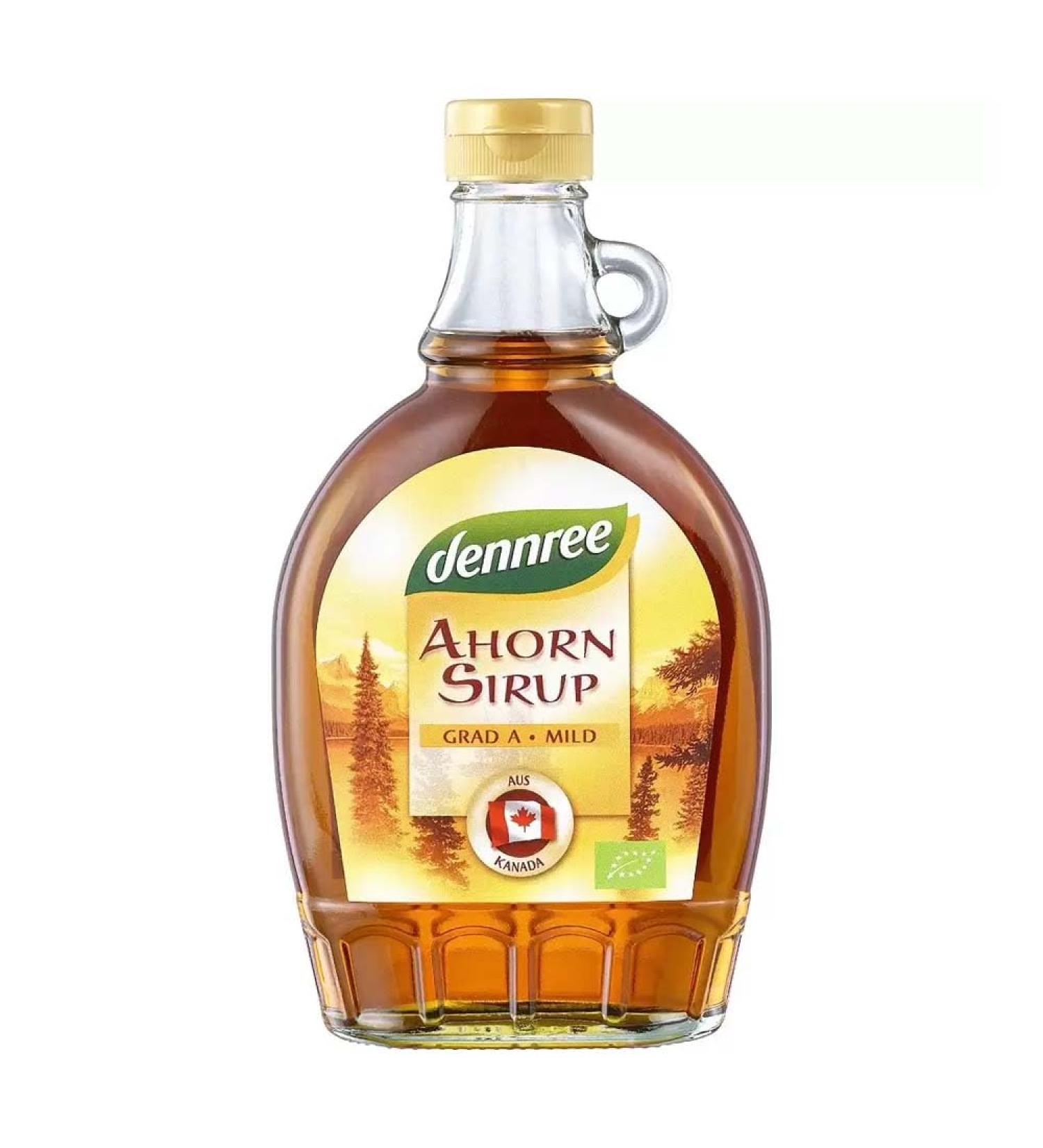 dennree Sirop d' rable de grade A doux 375 ml