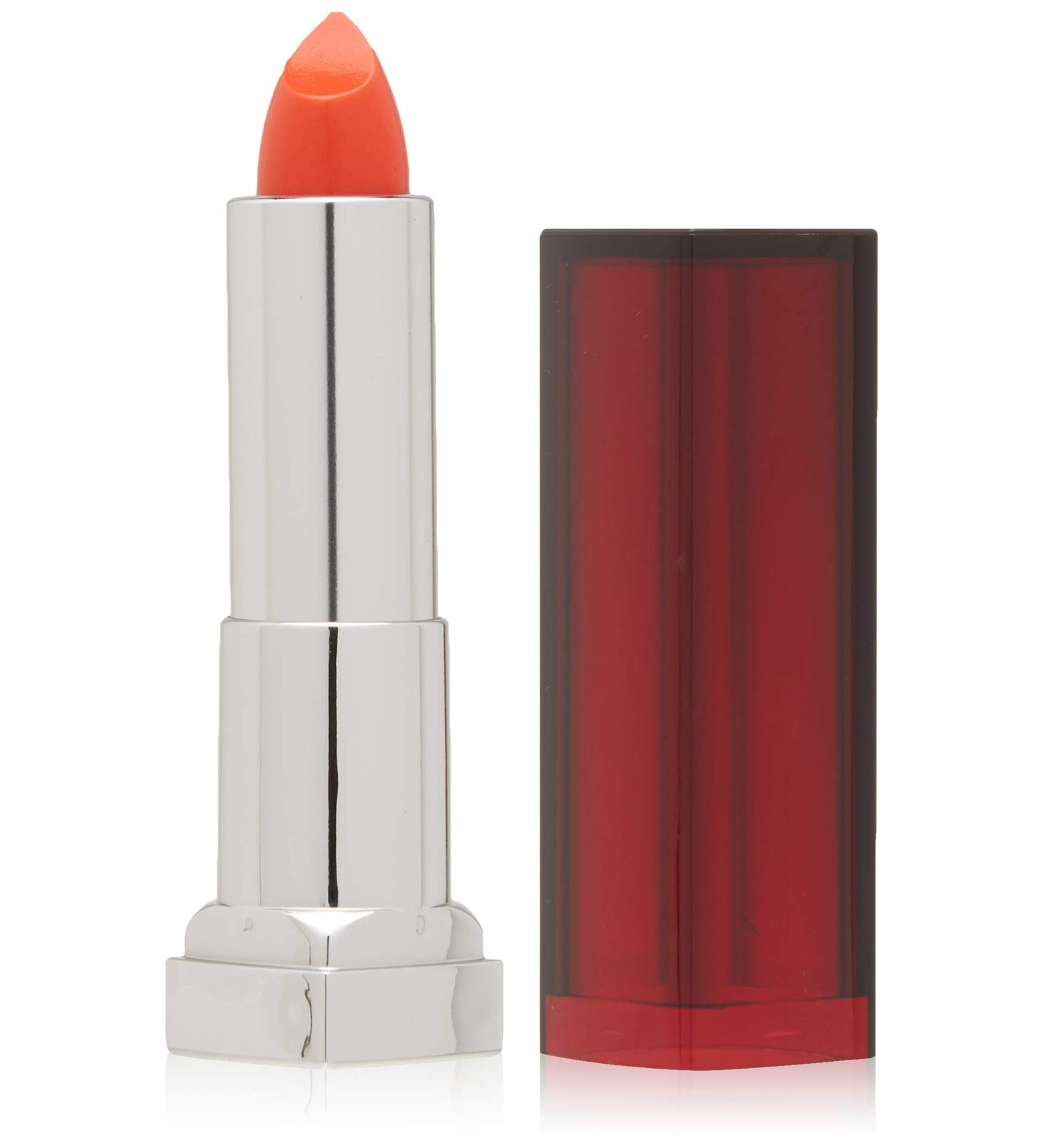 Maybelline Color Sensational Satin Lipstick in Electric Orange - 0.15 oz Pack of 1 - Buy Online on GoSupps.com