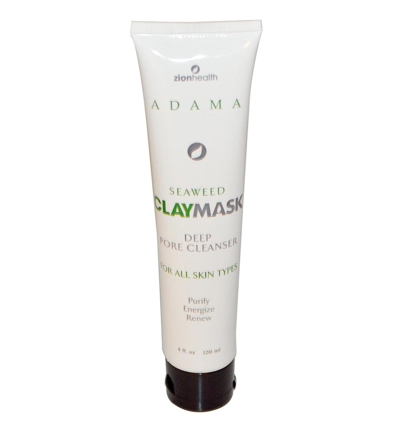 ZION HEALTH Seaweed Clay Mask 4 Ounce