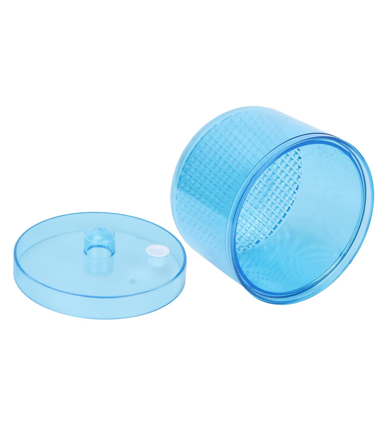 Portable Nail Cleaning Box Plastic Material Easy to Use Small Size for Travel (Blue) - Buy Online on GoSupps.com