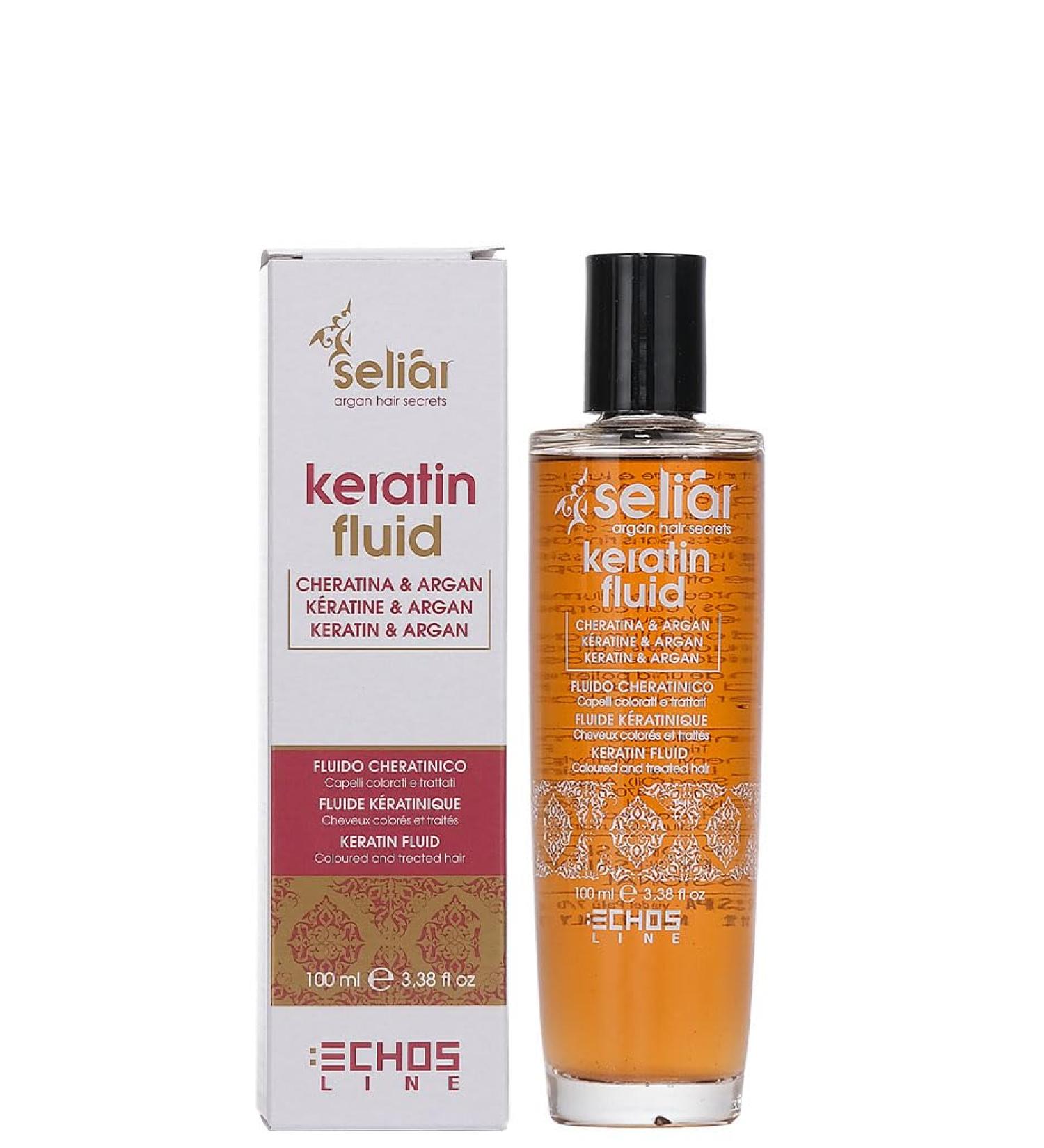 ECHOSLINE Seli r Keratin Fluid - Keratin Fluid for colored hair - 100 ml