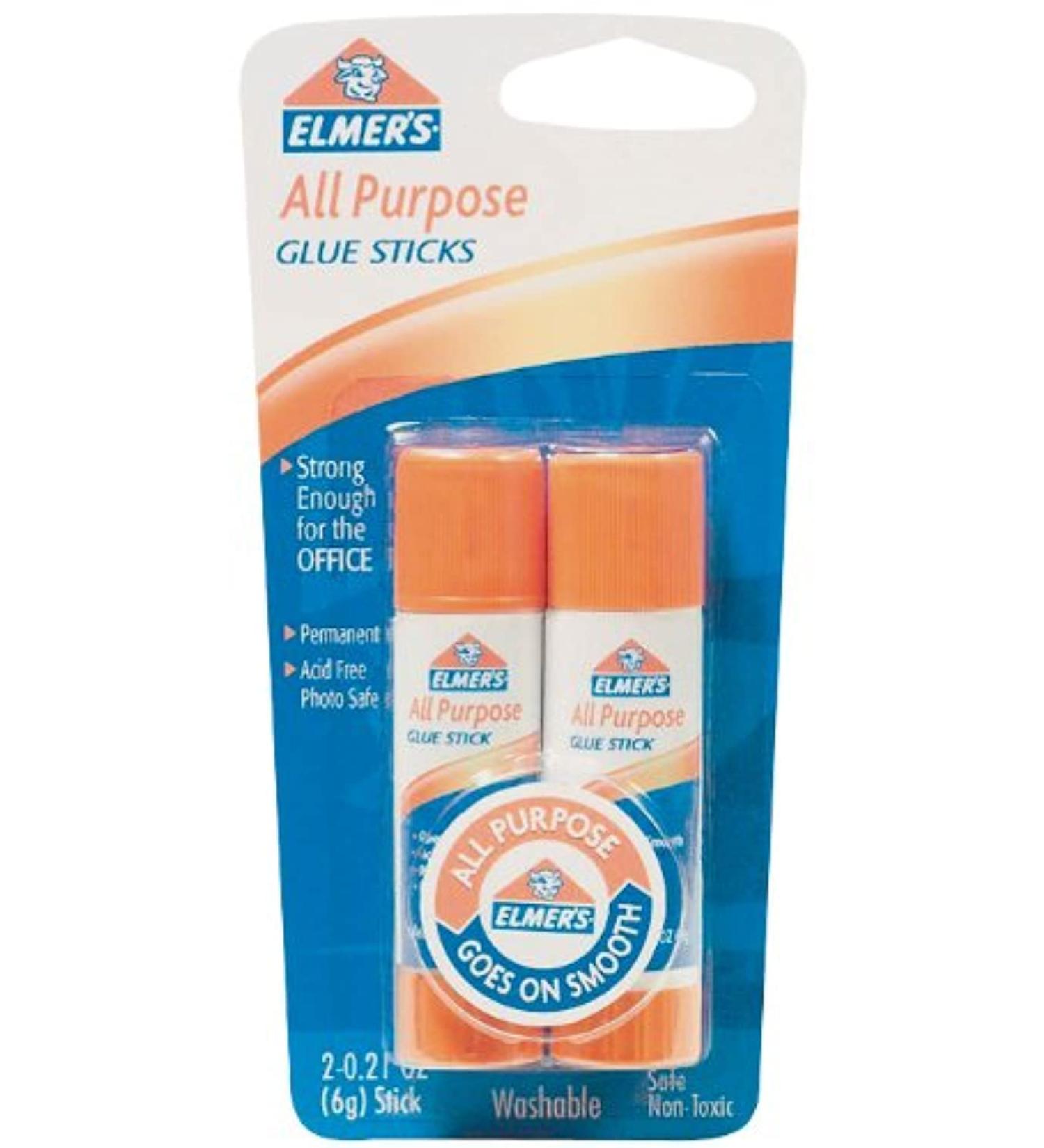 Elmer's All Purpose Glue Sticks Washable 6 Grams 2 Count - Buy Online on GoSupps.com