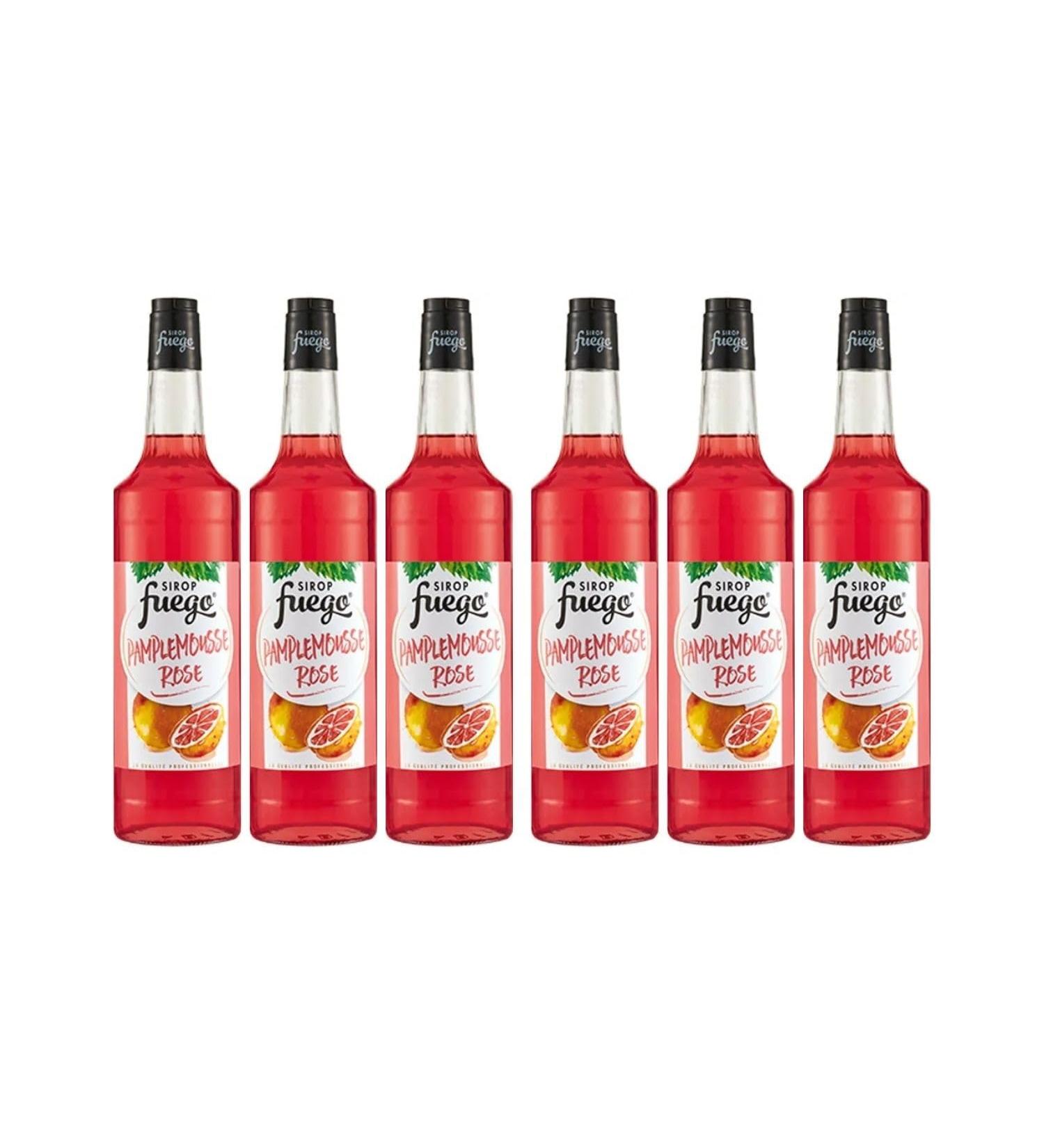 Fuego Pink Grapefruit Syrup - 6 x 1L